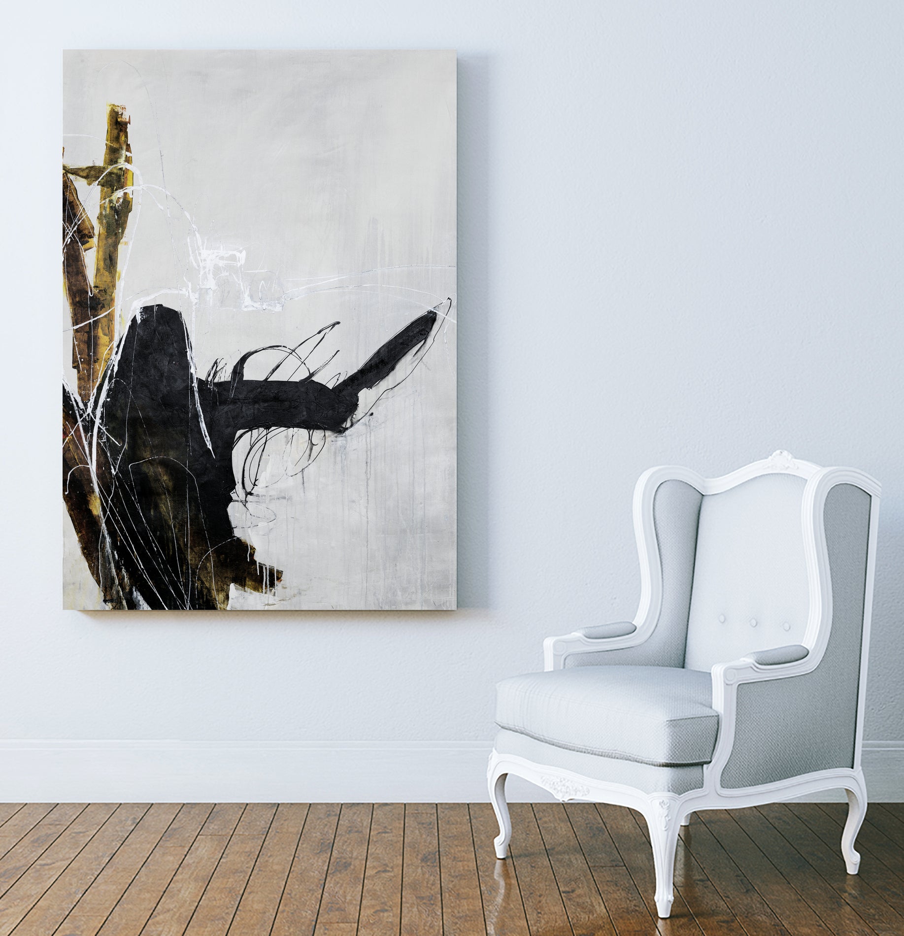 Lever Down by Daleno Art on GIANT ART -  abstract