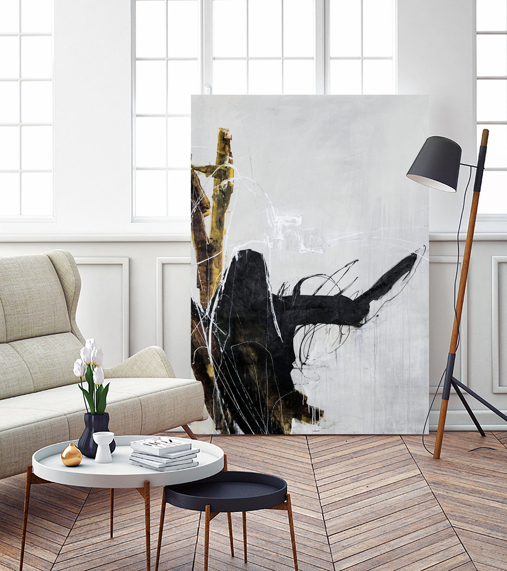 Lever Down by Daleno Art on GIANT ART -  abstract