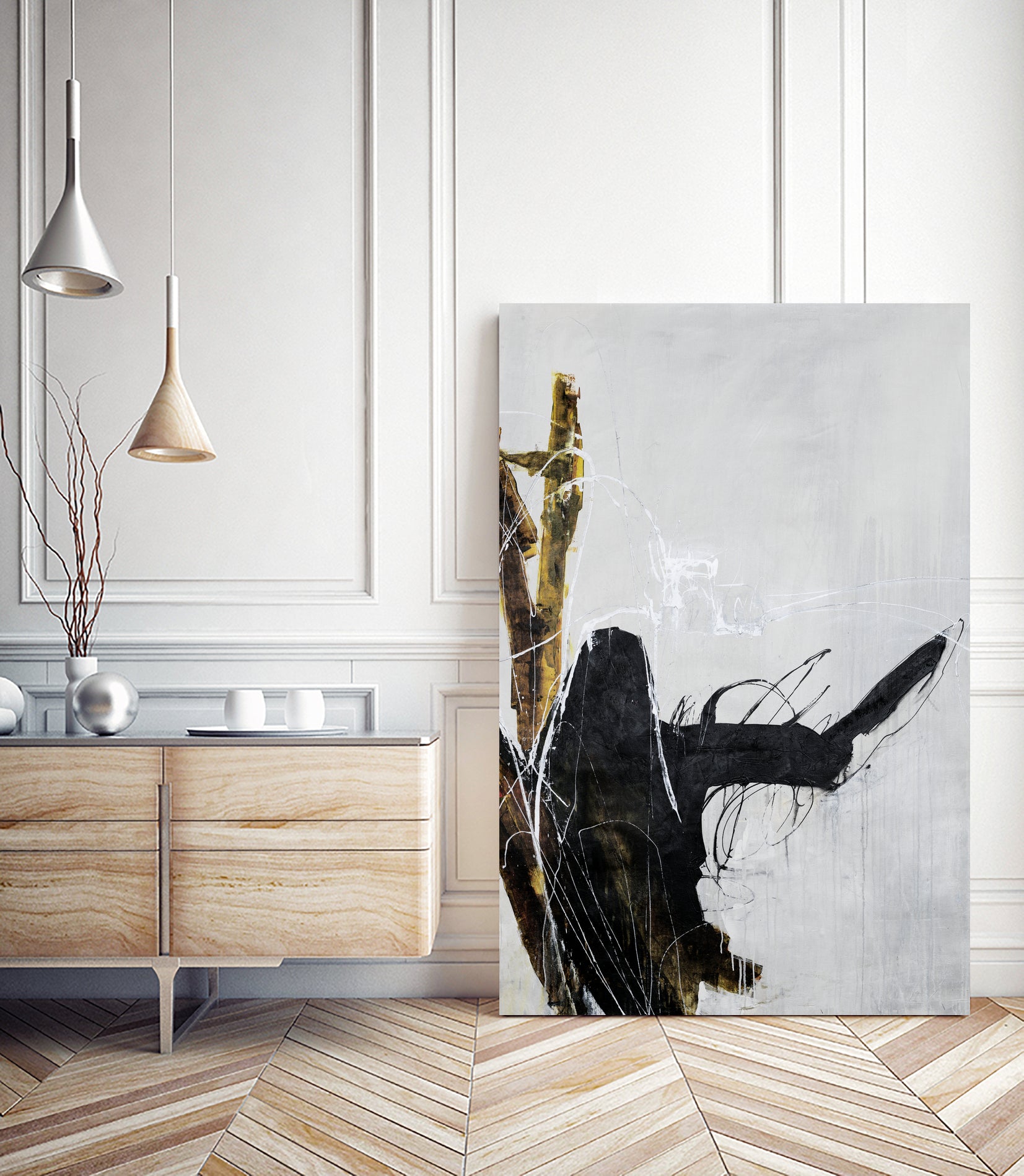 Lever Down by Daleno Art on GIANT ART -  abstract