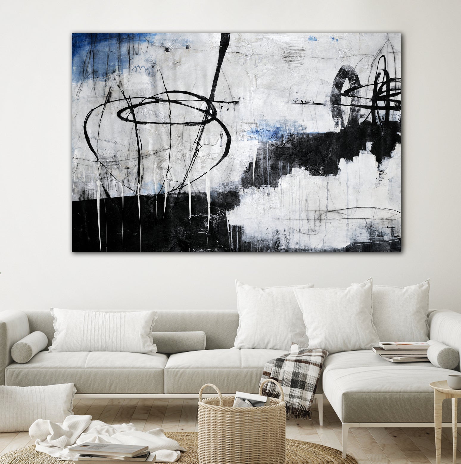 About That Twirl by Daleno Art on GIANT ART - black abstract