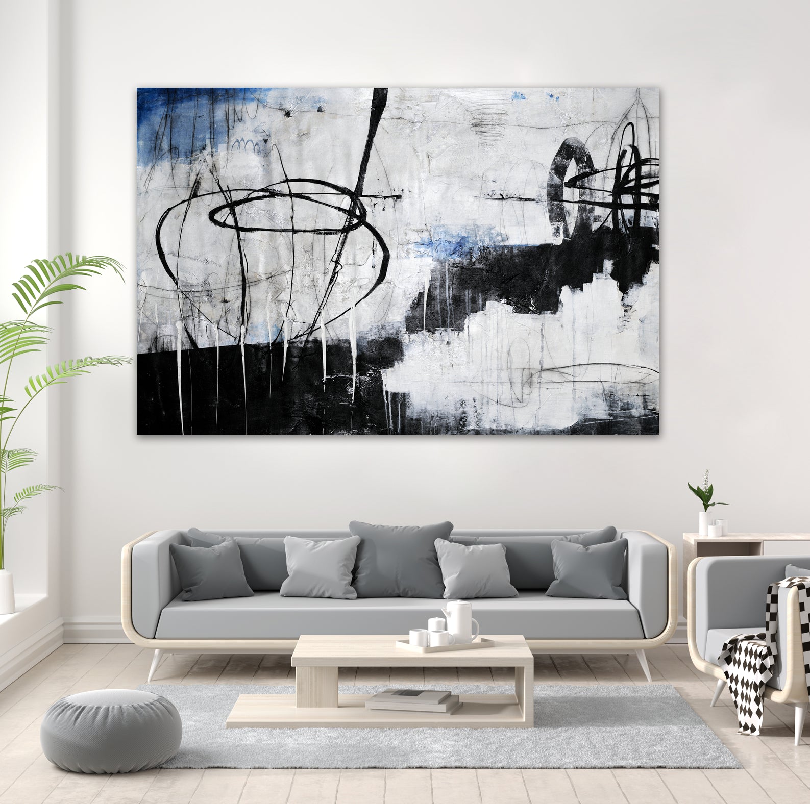 About That Twirl by Daleno Art on GIANT ART - black abstract