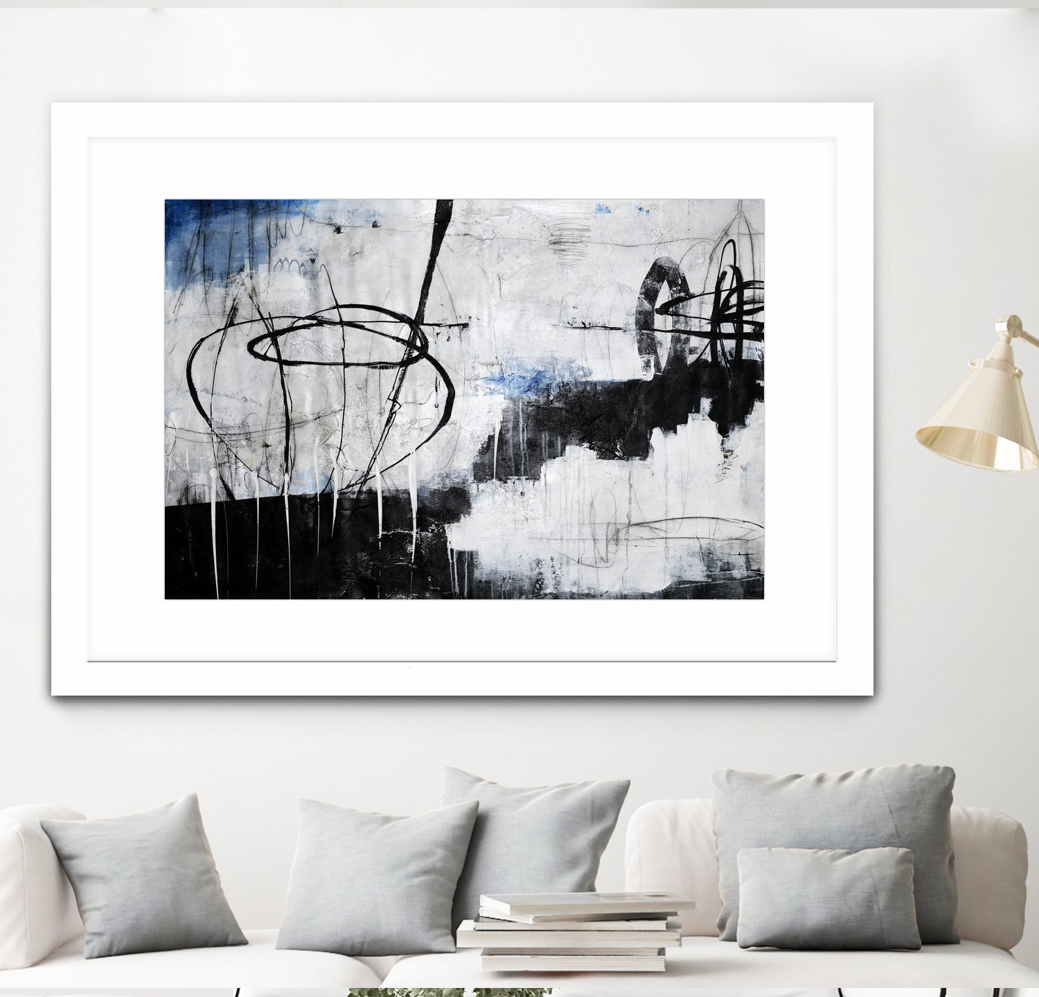About That Twirl by Daleno Art on GIANT ART - black abstract