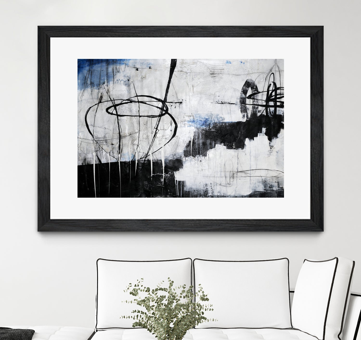 About That Twirl by Daleno Art on GIANT ART - black abstract