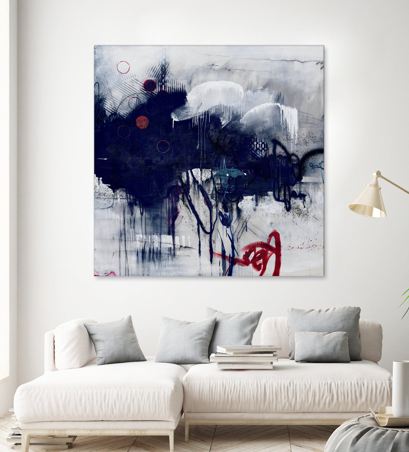 Heavy Clouds by Daleno Art on GIANT ART - black abstract