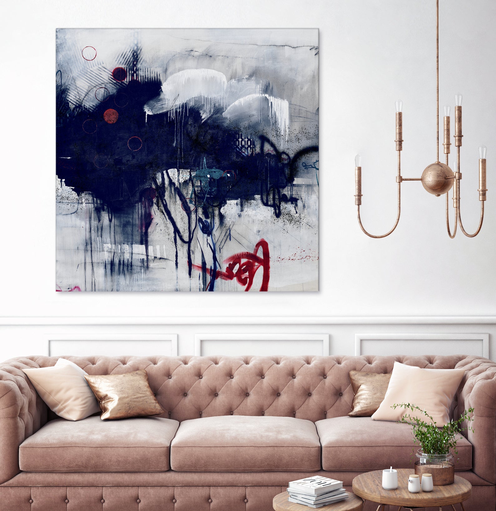 Heavy Clouds by Daleno Art on GIANT ART - black abstract