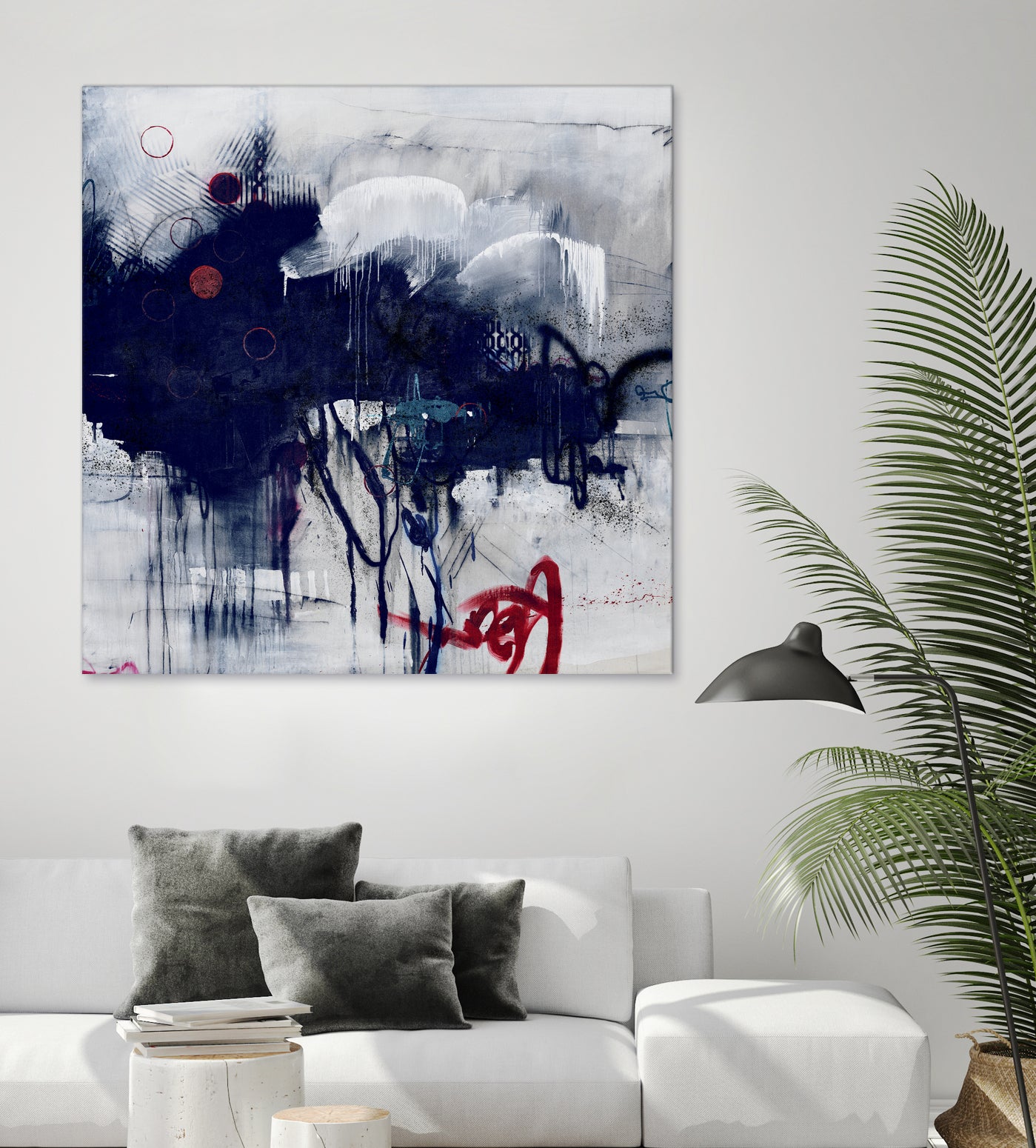 Heavy Clouds by Daleno Art on GIANT ART - black abstract