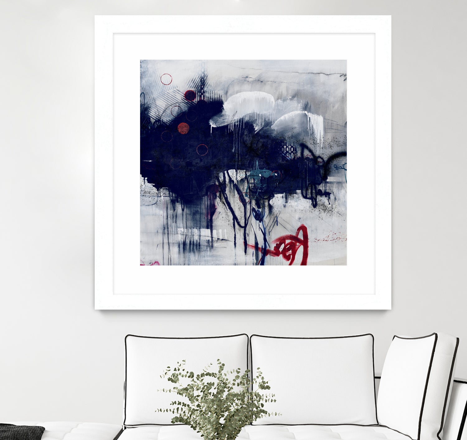 Heavy Clouds by Daleno Art on GIANT ART - black abstract