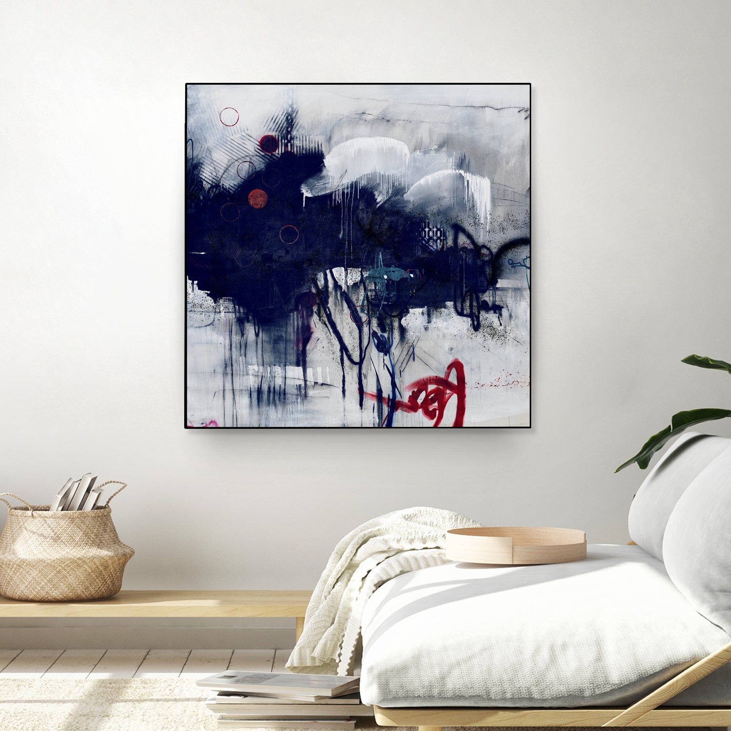 Heavy Clouds by Daleno Art on GIANT ART - black abstract