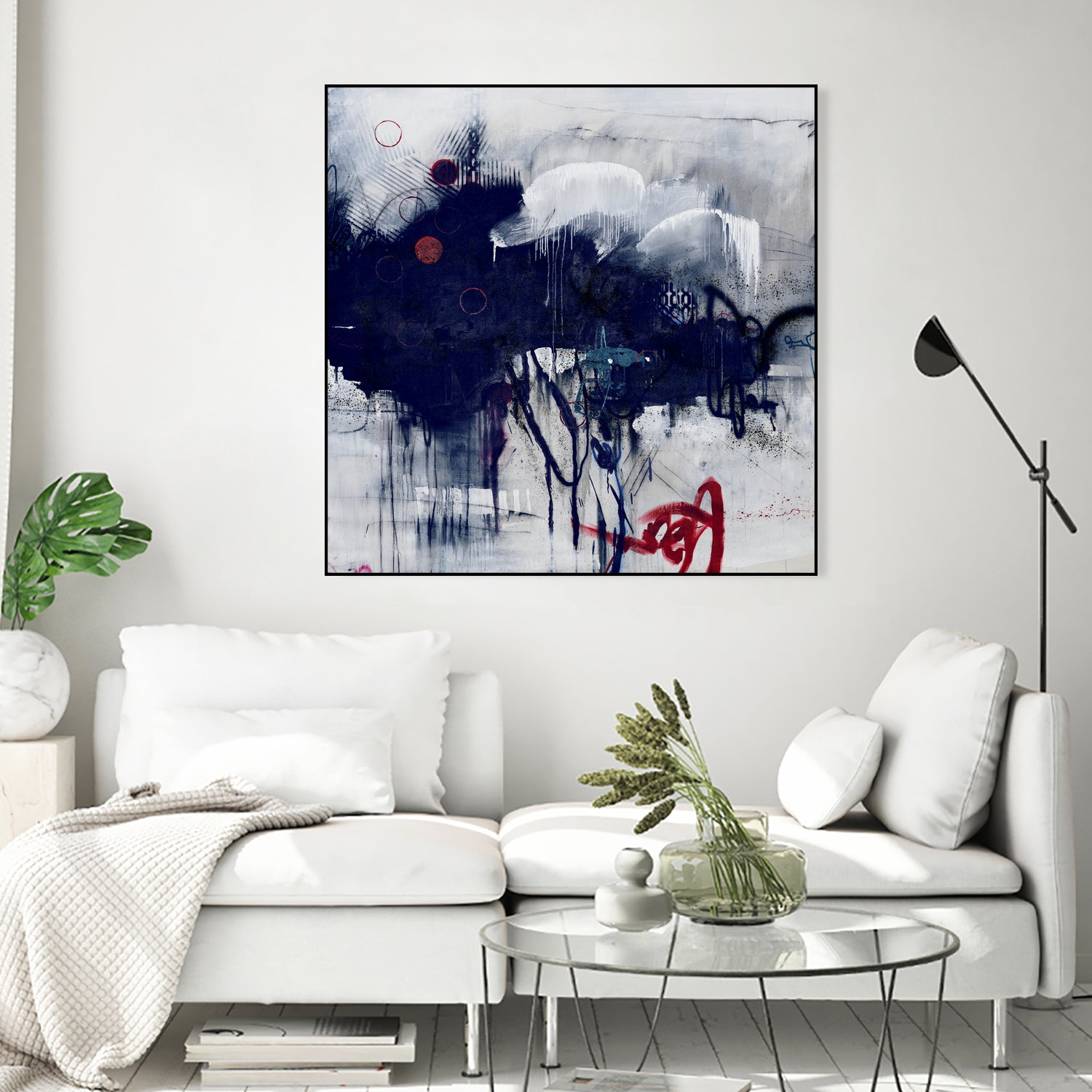Heavy Clouds by Daleno Art on GIANT ART - black abstract