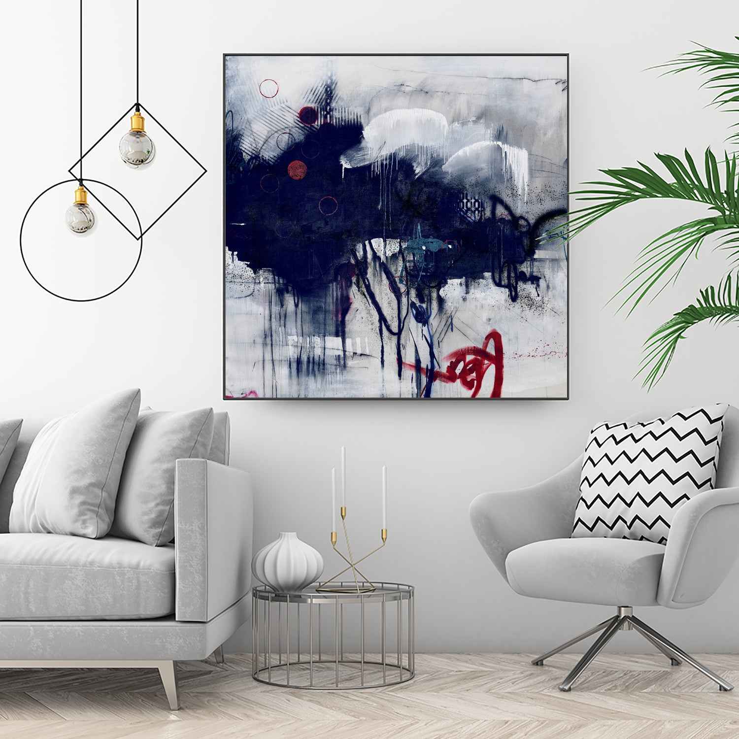 Heavy Clouds by Daleno Art on GIANT ART - black abstract