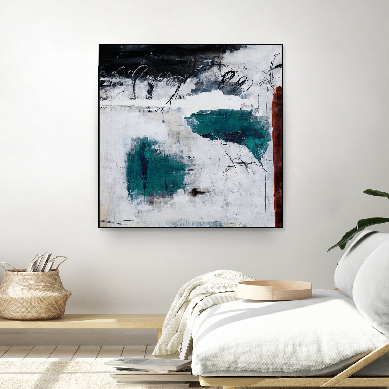 Hasty Choice by Daleno Art on GIANT ART - blue abstract