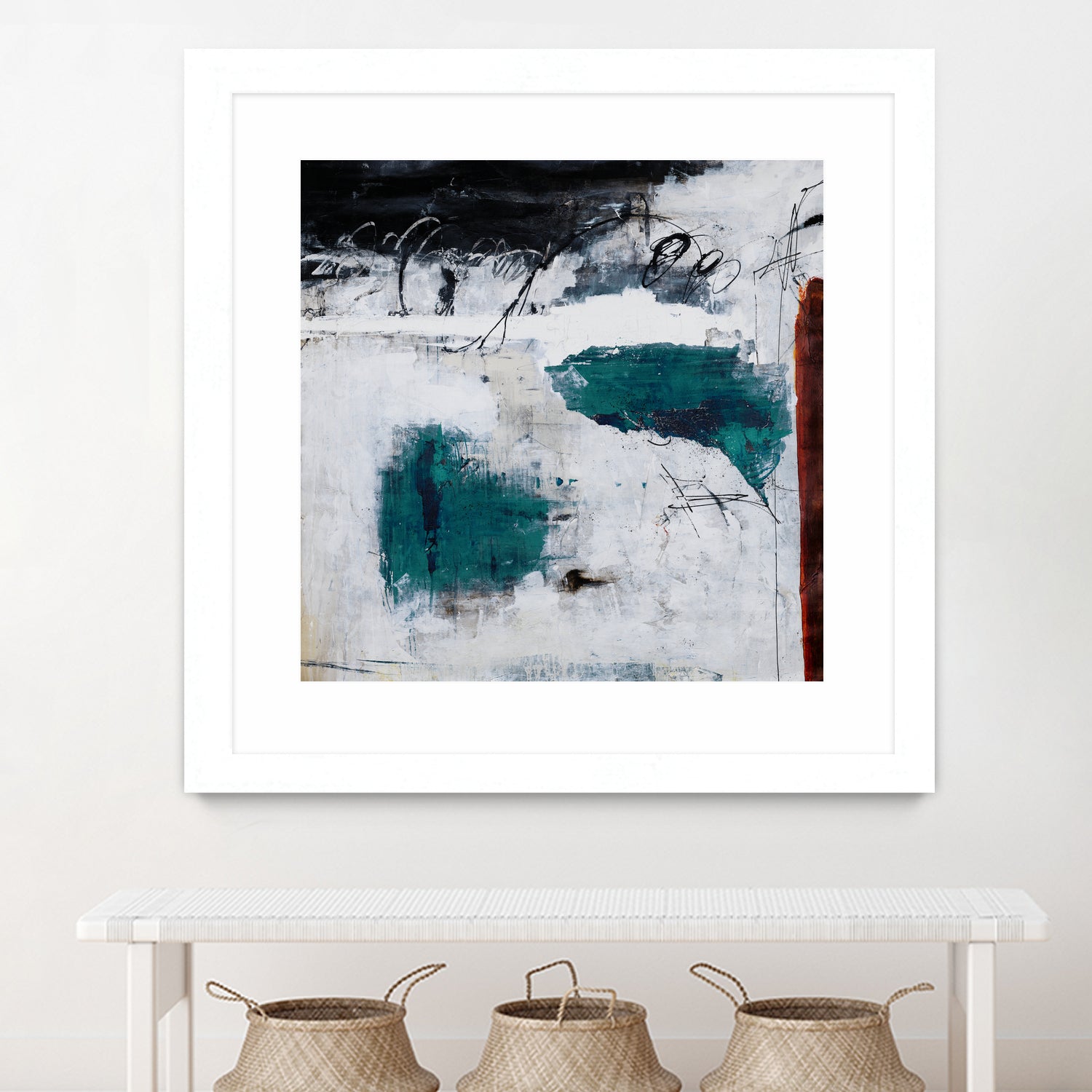 Hasty Choice by Daleno Art on GIANT ART - blue abstract