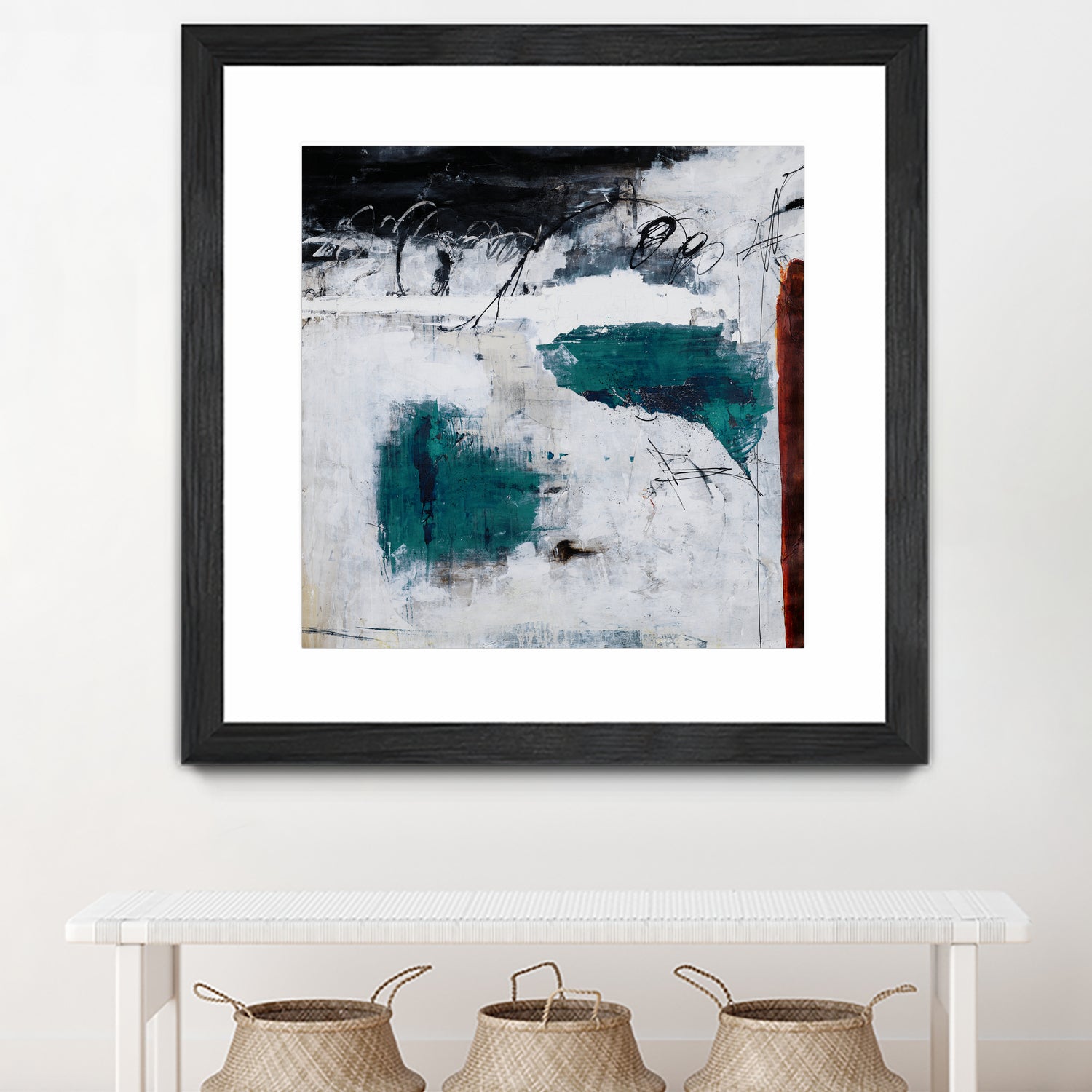 Hasty Choice by Daleno Art on GIANT ART - blue abstract