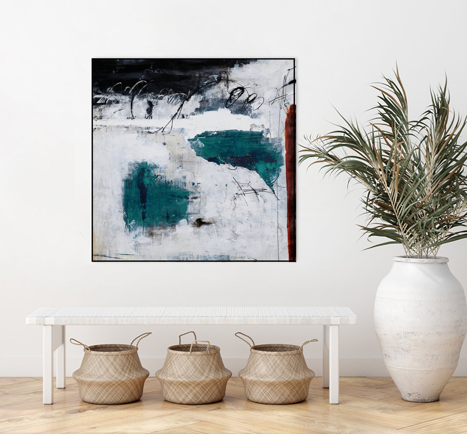 Hasty Choice by Daleno Art on GIANT ART - blue abstract