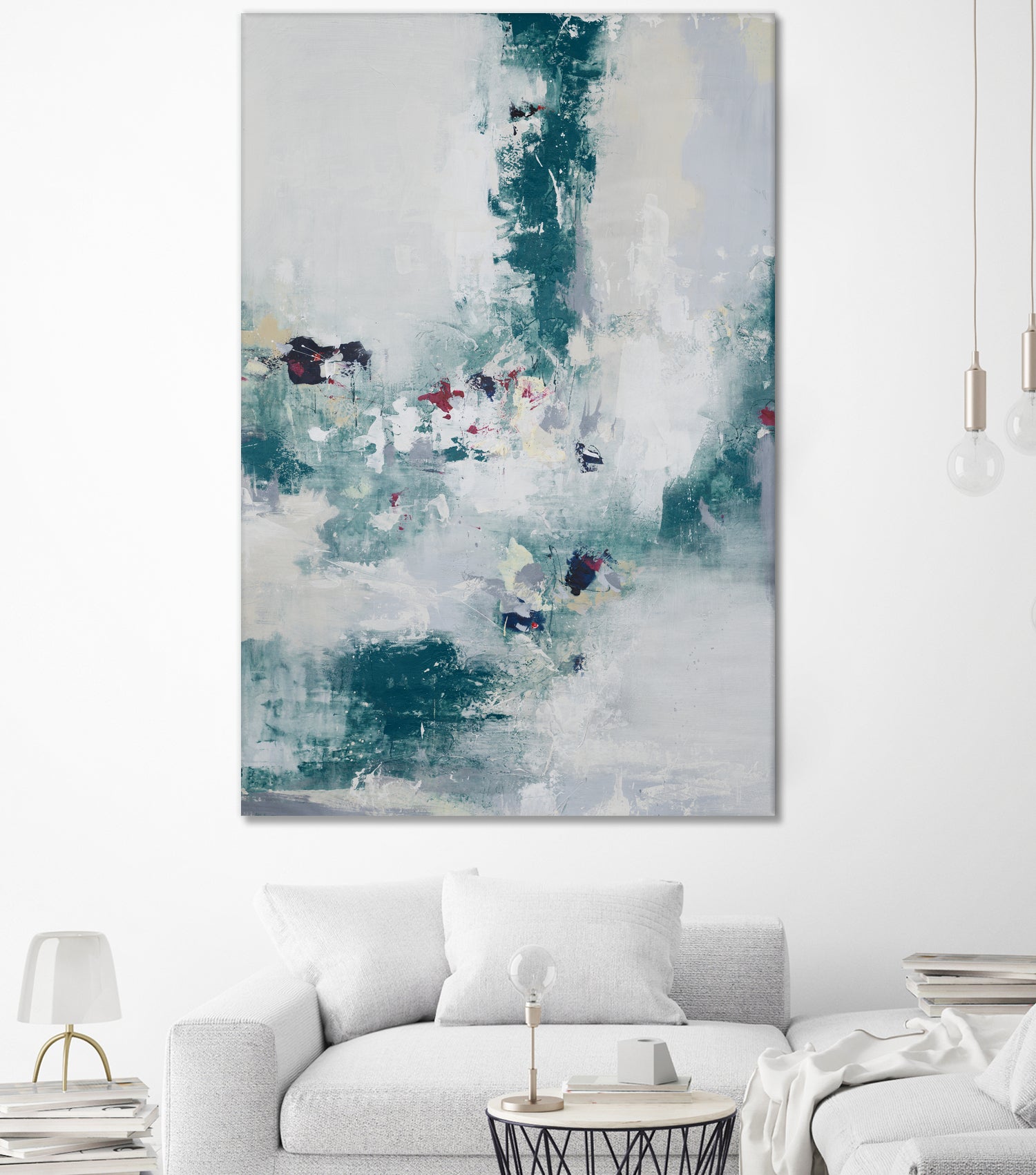 Awakened By A Dream I by Daleno Art on GIANT ART - blue abstract