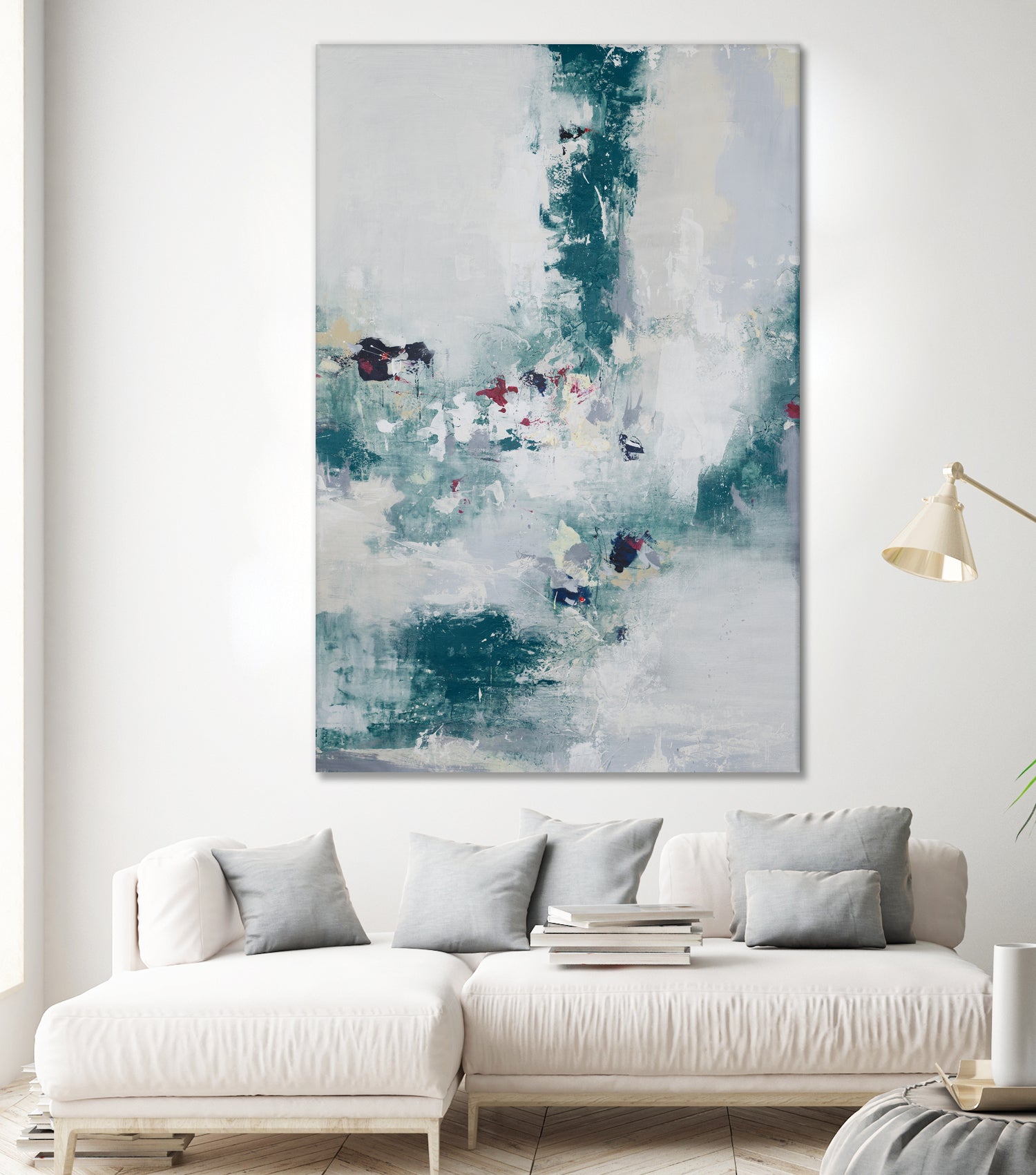 Awakened By A Dream I by Daleno Art on GIANT ART - blue abstract