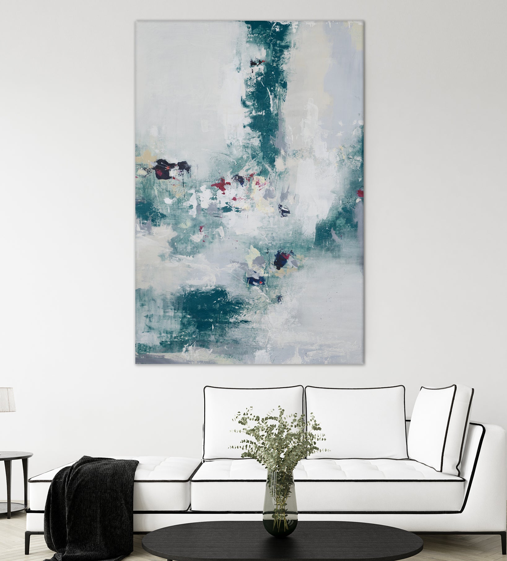 Awakened By A Dream I by Daleno Art on GIANT ART - blue abstract
