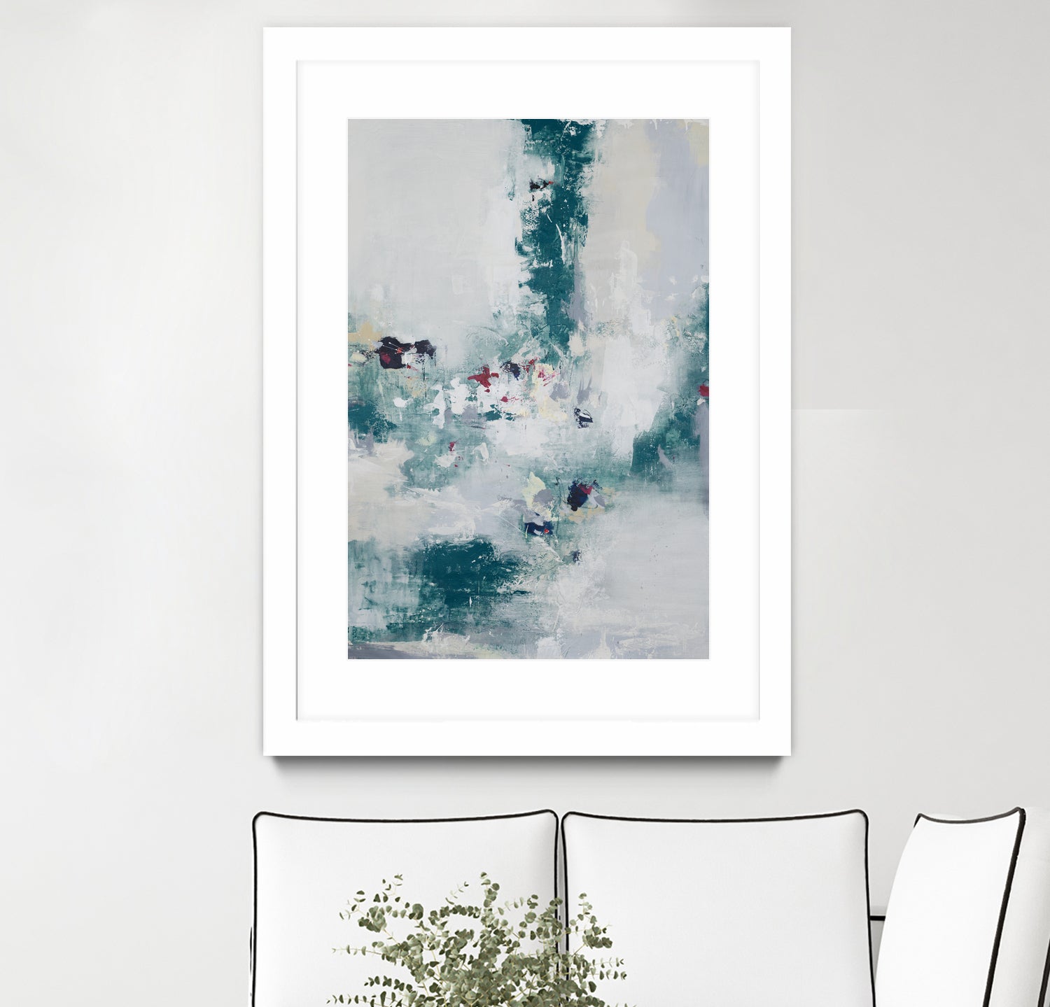 Awakened By A Dream I by Daleno Art on GIANT ART - blue abstract