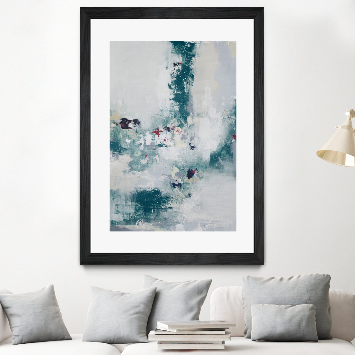 Awakened By A Dream I by Daleno Art on GIANT ART - blue abstract