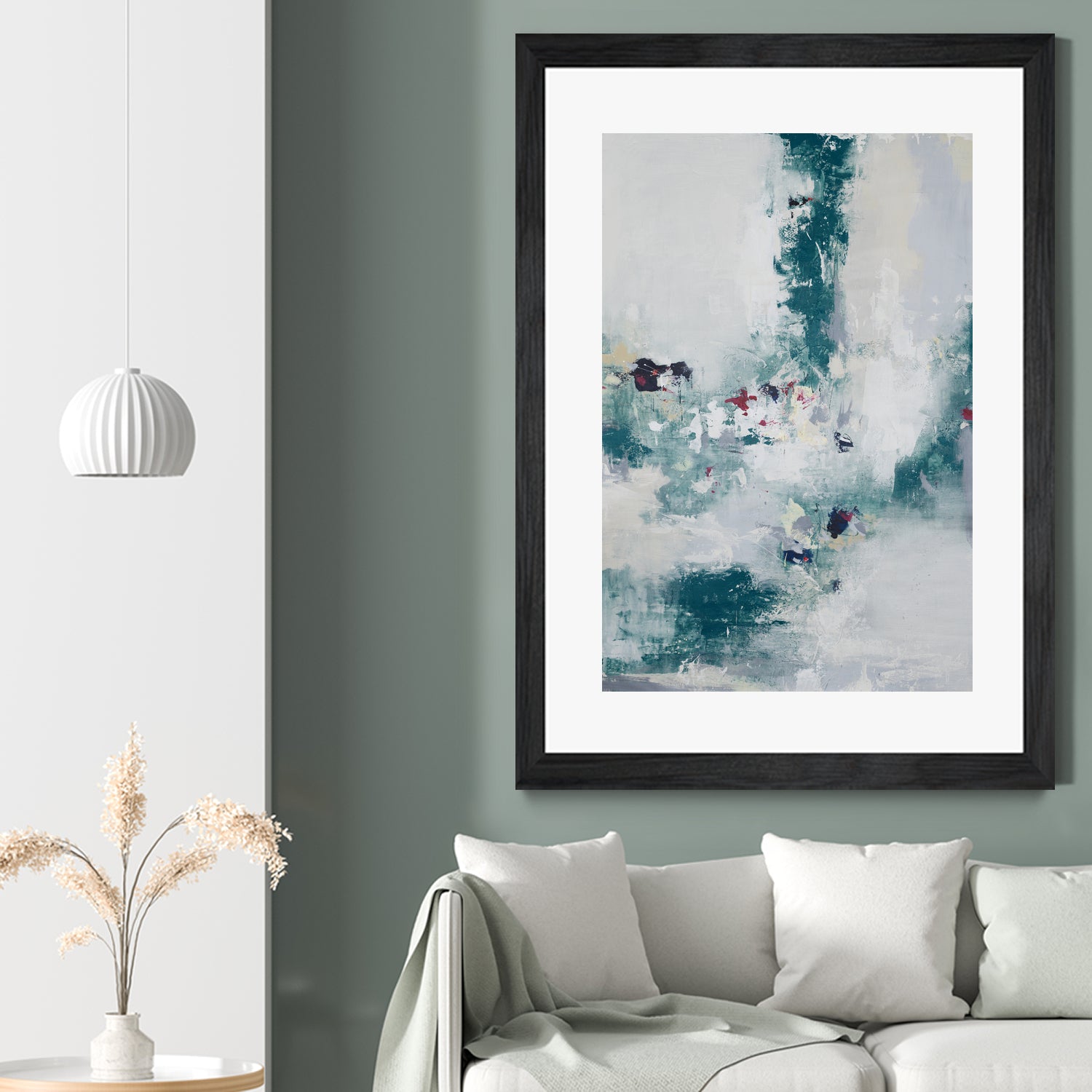 Awakened By A Dream I by Daleno Art on GIANT ART - blue abstract