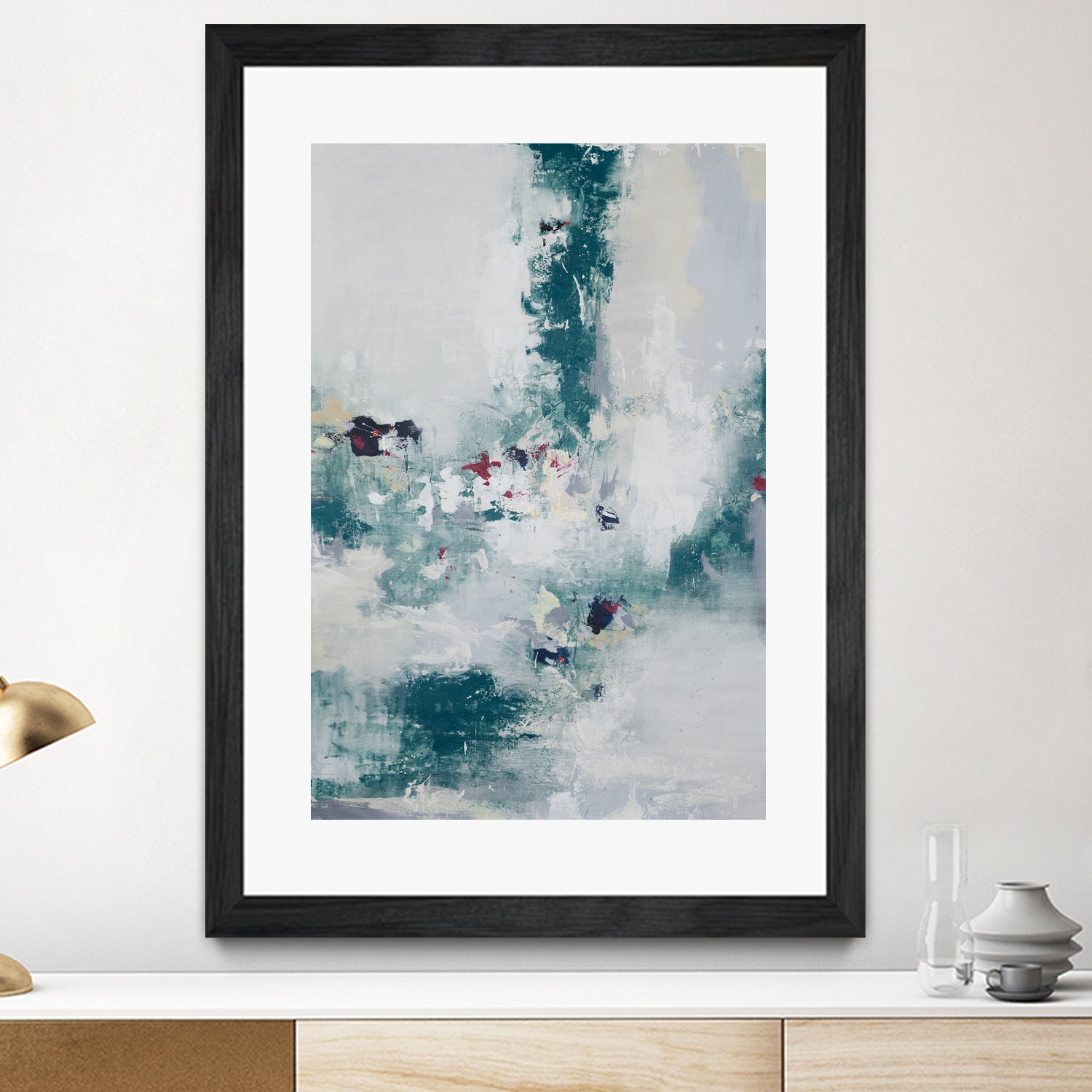 Awakened By A Dream I by Daleno Art on GIANT ART - blue abstract