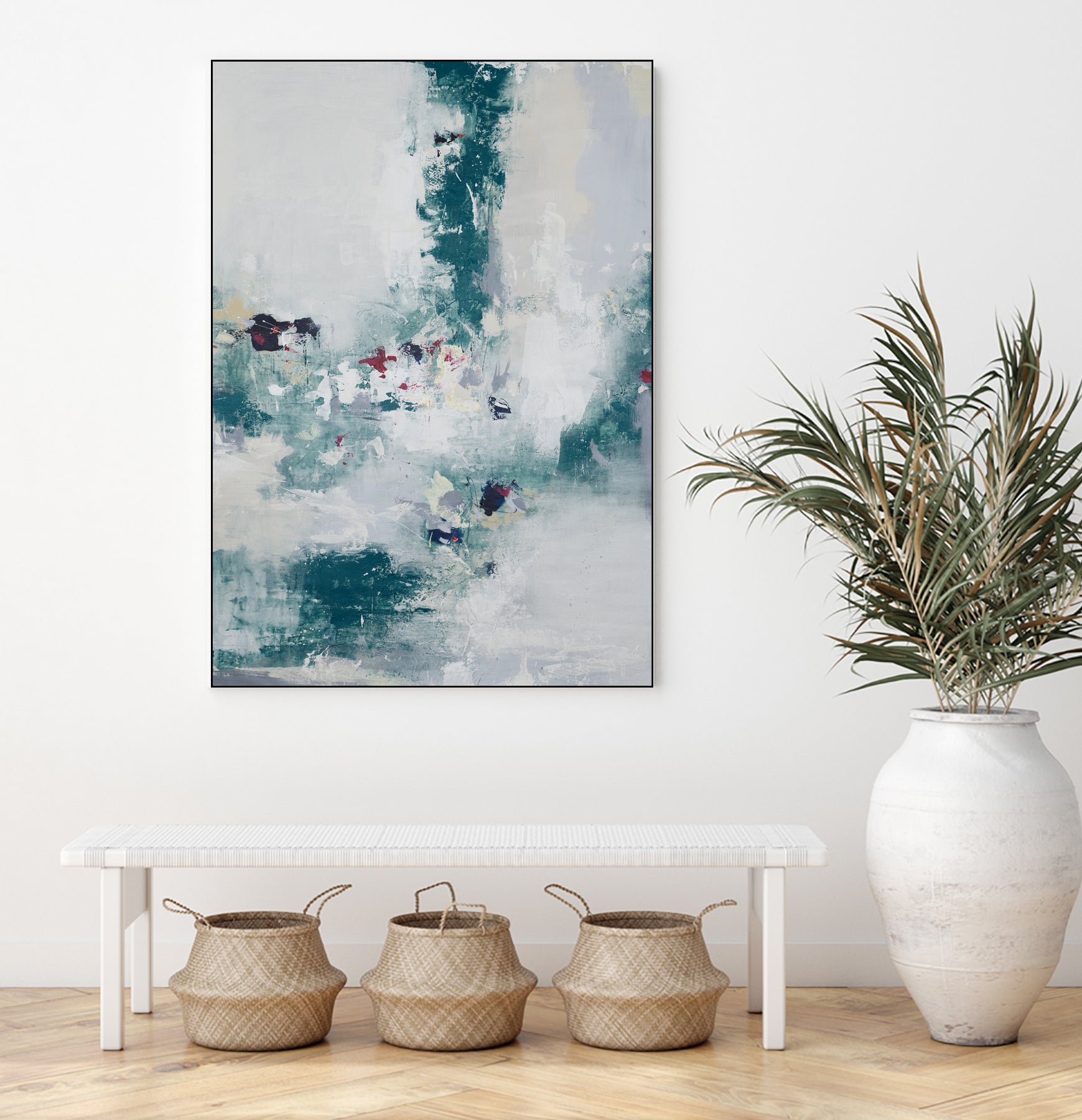 Awakened By A Dream I by Daleno Art on GIANT ART - blue abstract