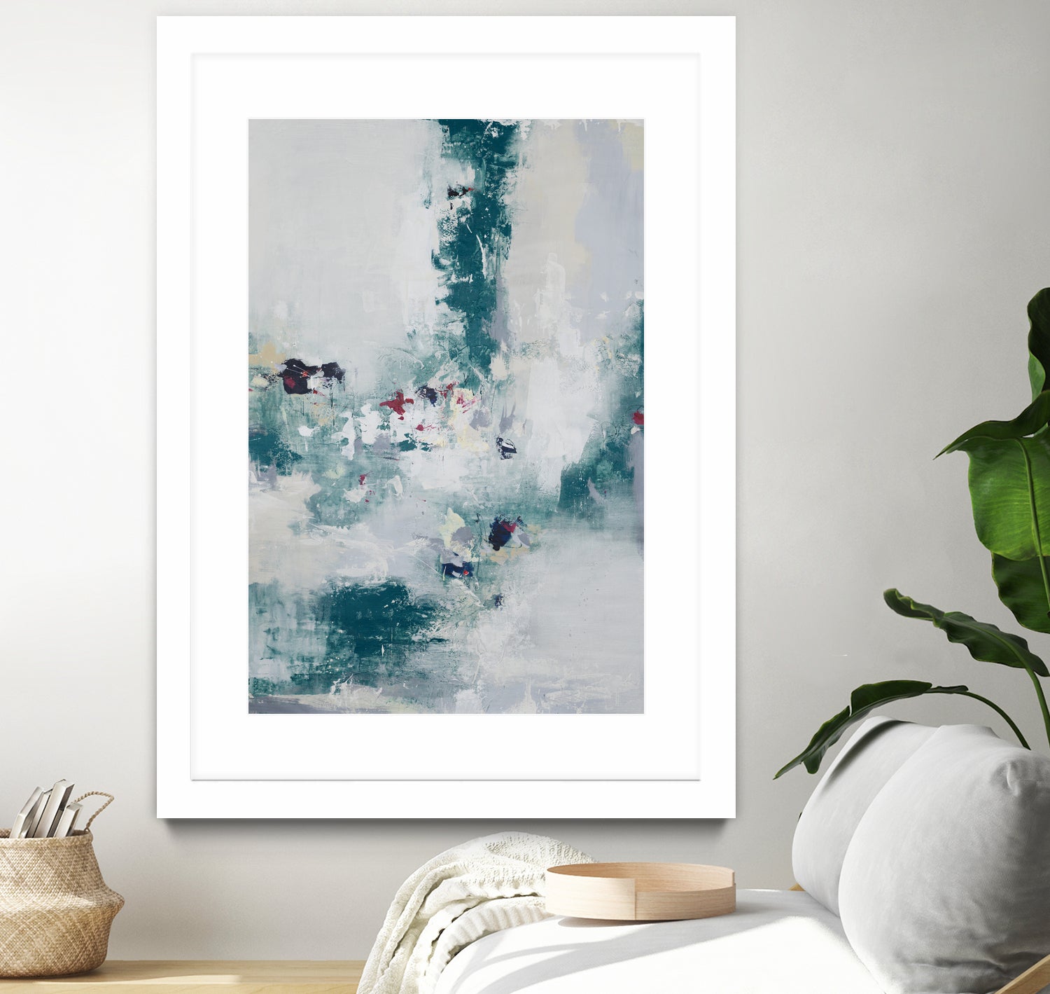 Awakened By A Dream I by Daleno Art on GIANT ART - blue abstract