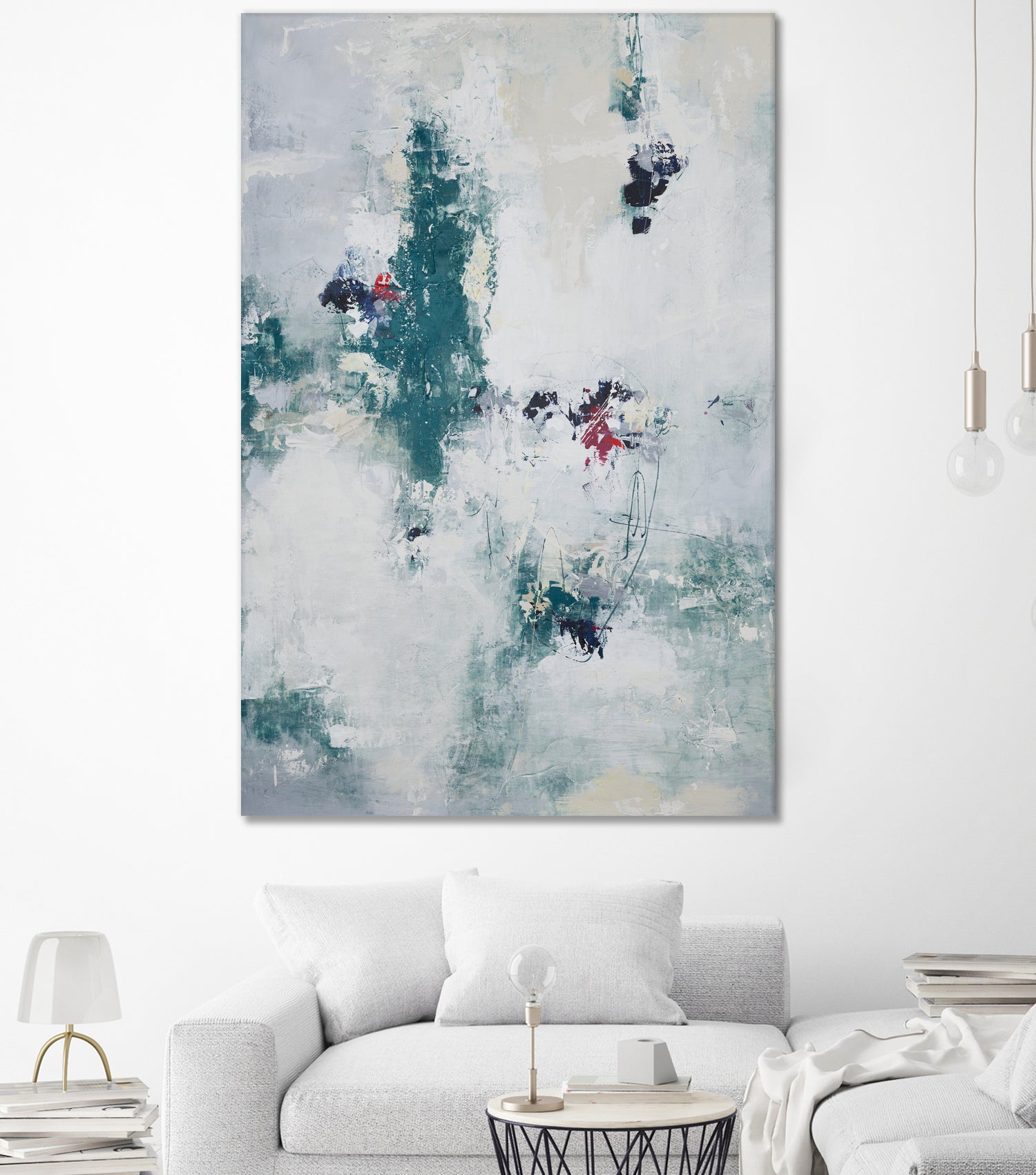 Awakened By A Dream II by Daleno Art on GIANT ART - blue abstract