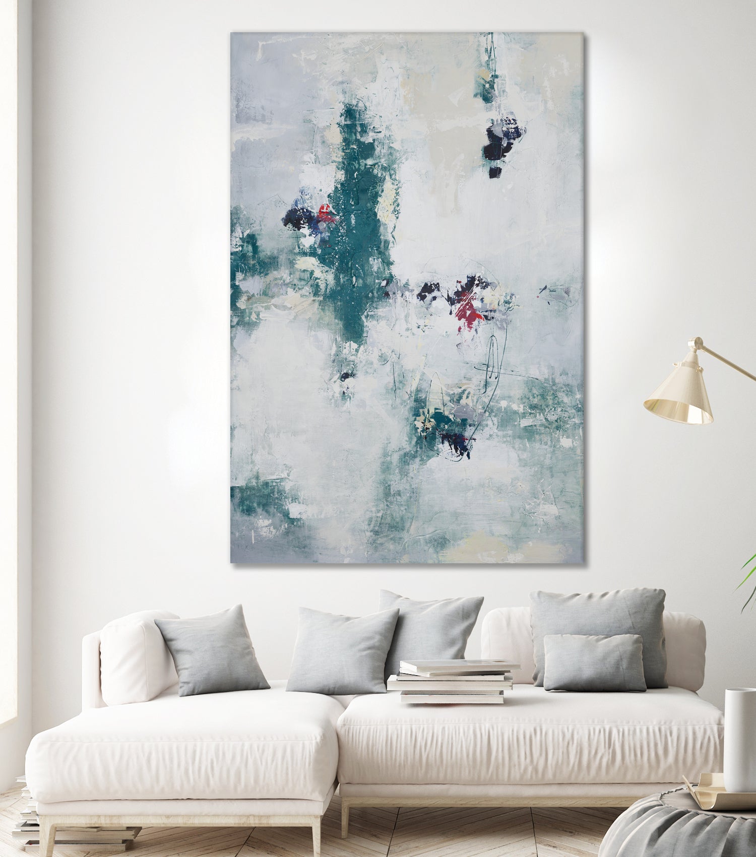 Awakened By A Dream II by Daleno Art on GIANT ART - blue abstract