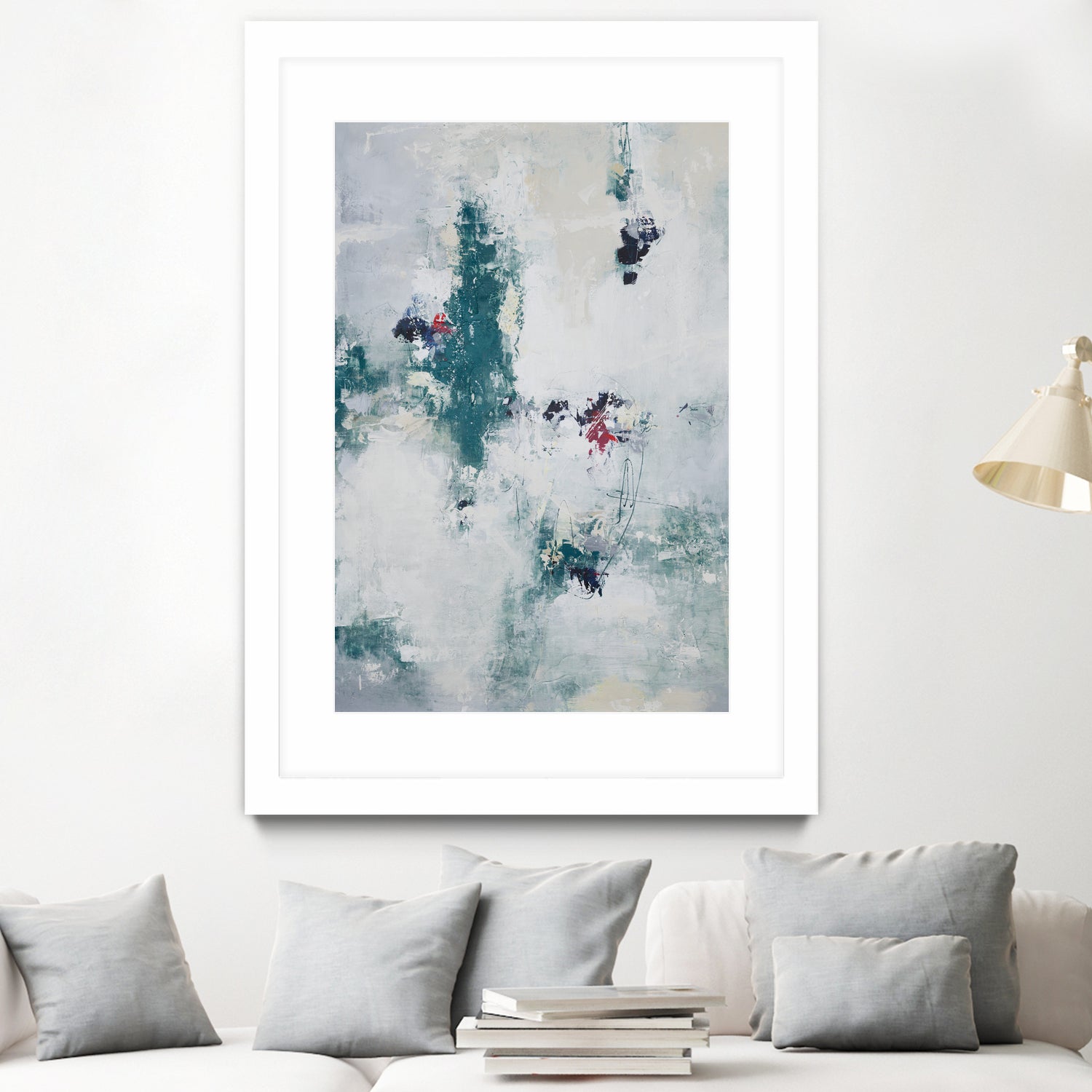 Awakened By A Dream II by Daleno Art on GIANT ART - blue abstract