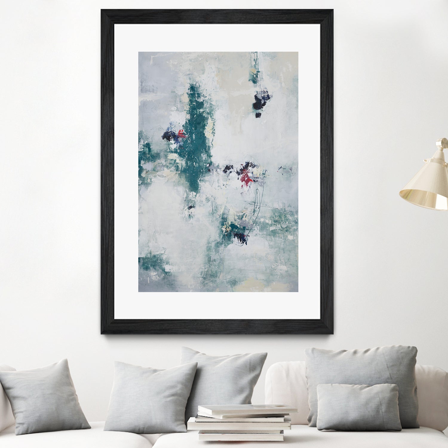 Awakened By A Dream II by Daleno Art on GIANT ART - blue abstract