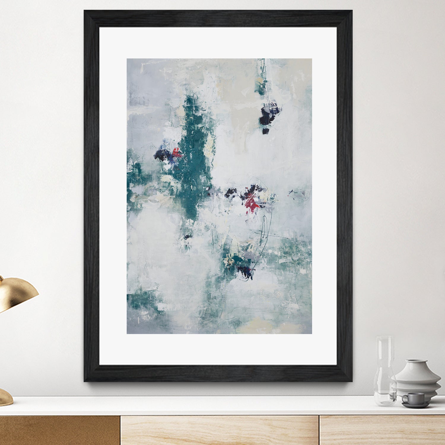 Awakened By A Dream II by Daleno Art on GIANT ART - blue abstract