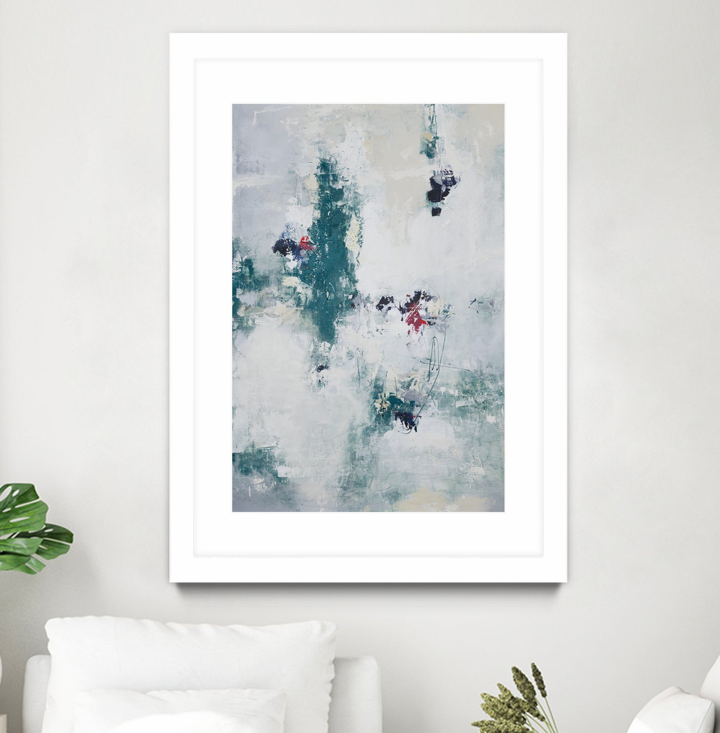 Awakened By A Dream II by Daleno Art on GIANT ART - blue abstract