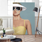 Glamour Rays by Daleno Art on GIANT ART - beige abstract figure