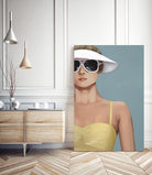 Glamour Rays by Daleno Art on GIANT ART - beige figurative figure