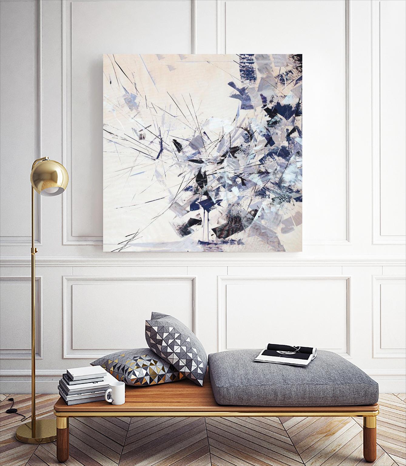 Fun Facts II by Daleno Art on GIANT ART - pink abstract abstract