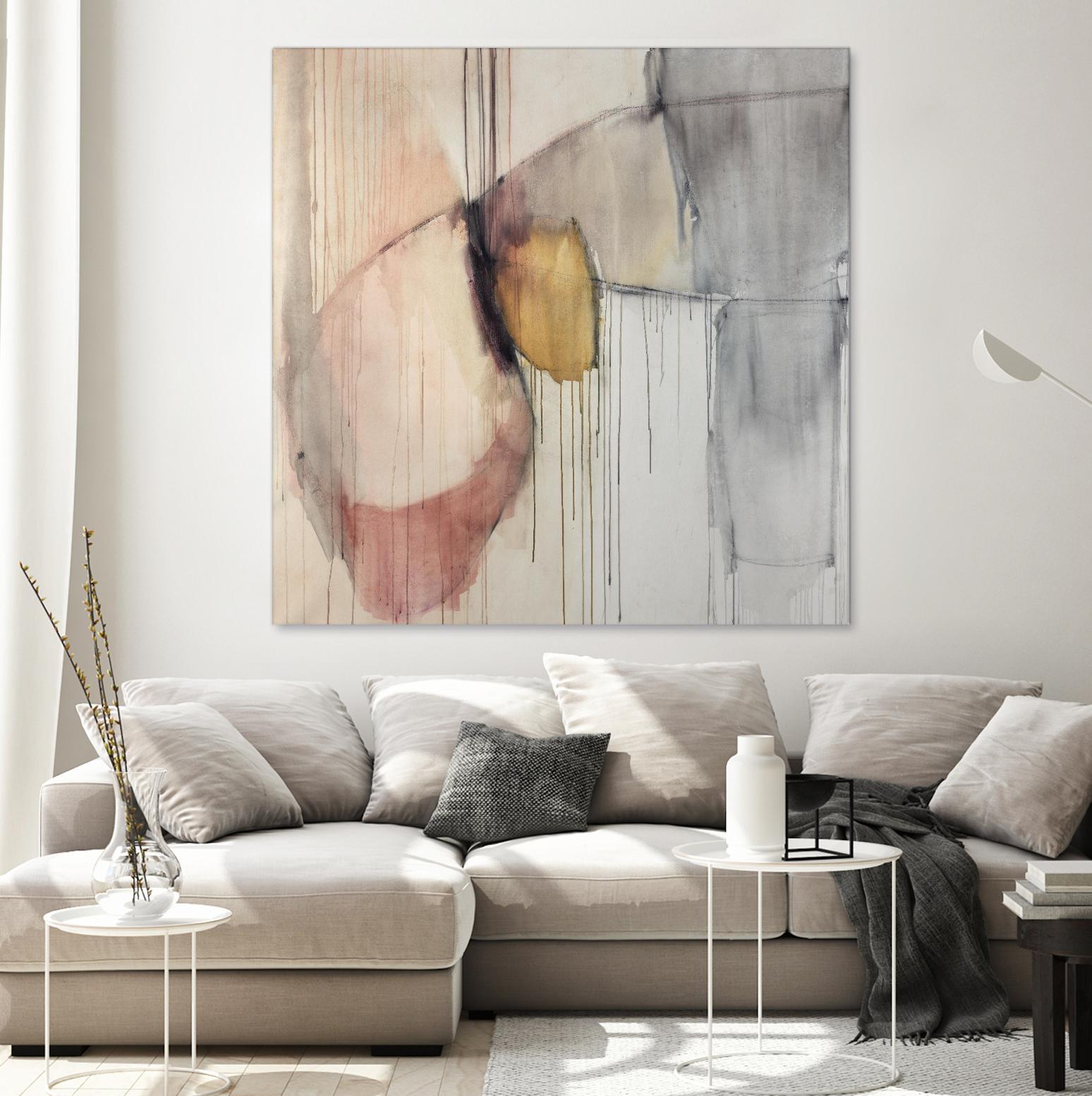 Trapped Silence by Daleno Art on GIANT ART - beige abstract abstrait