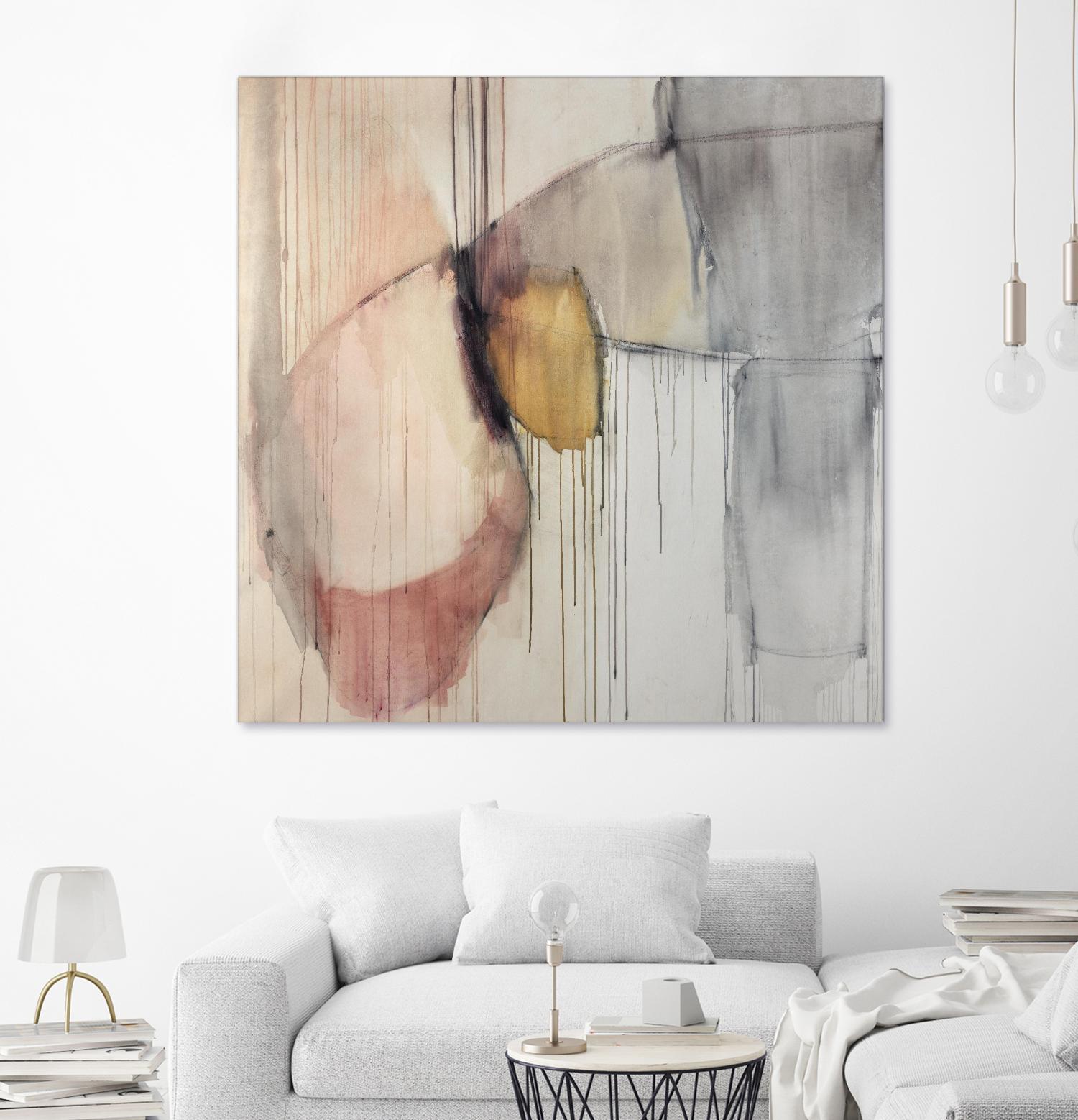 Trapped Silence by Daleno Art on GIANT ART - beige abstract abstrait