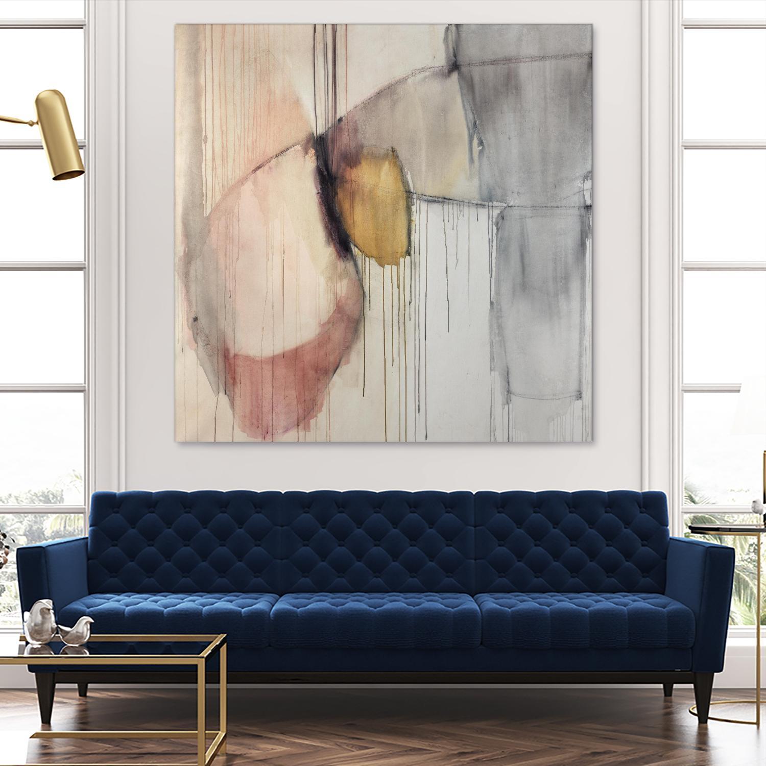 Trapped Silence by Daleno Art on GIANT ART - beige abstract abstrait