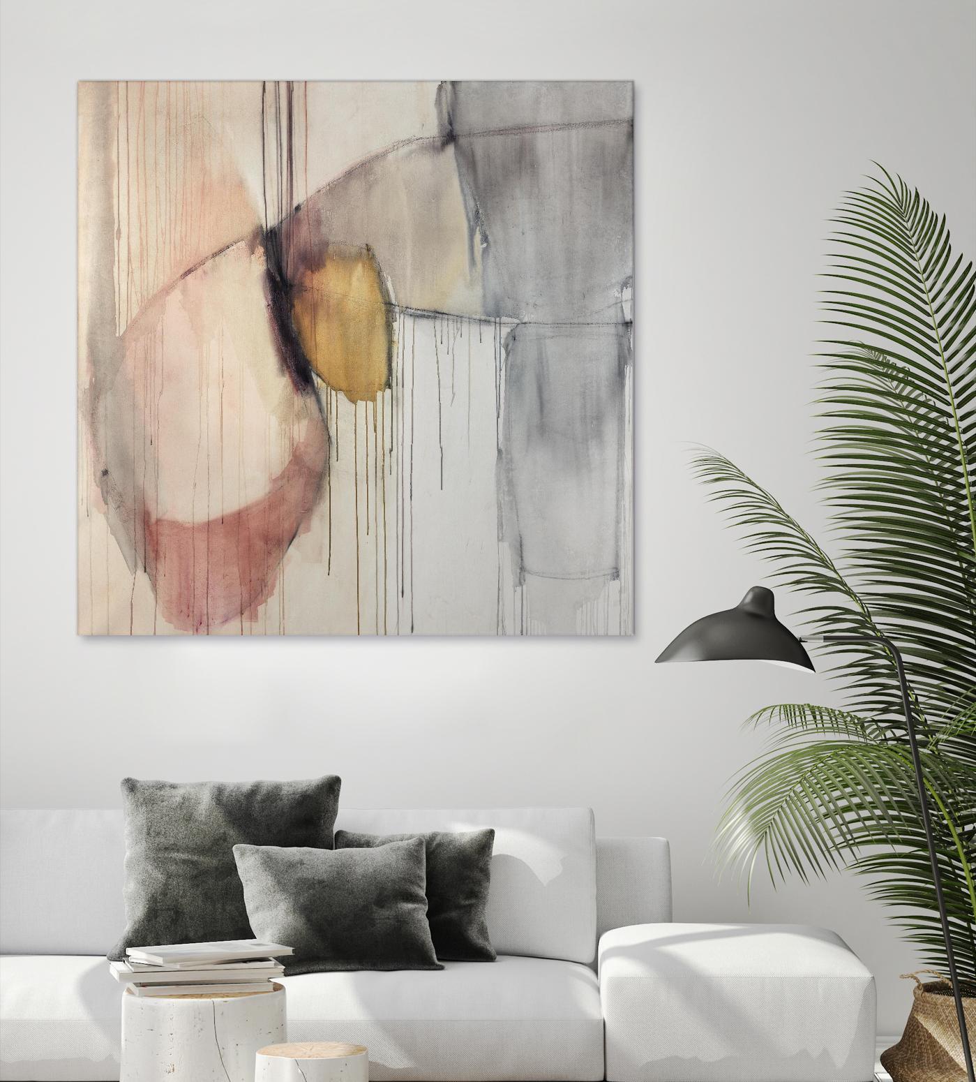Trapped Silence by Daleno Art on GIANT ART - beige abstract abstrait