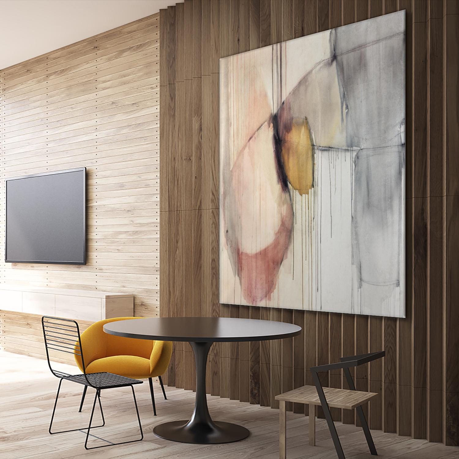 Trapped Silence by Daleno Art on GIANT ART - beige abstract abstrait