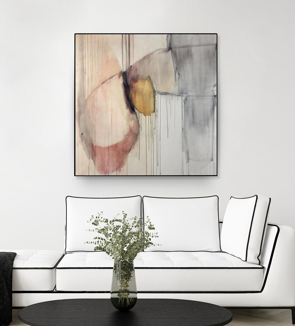 Trapped Silence by Daleno Art on GIANT ART - beige abstract abstrait