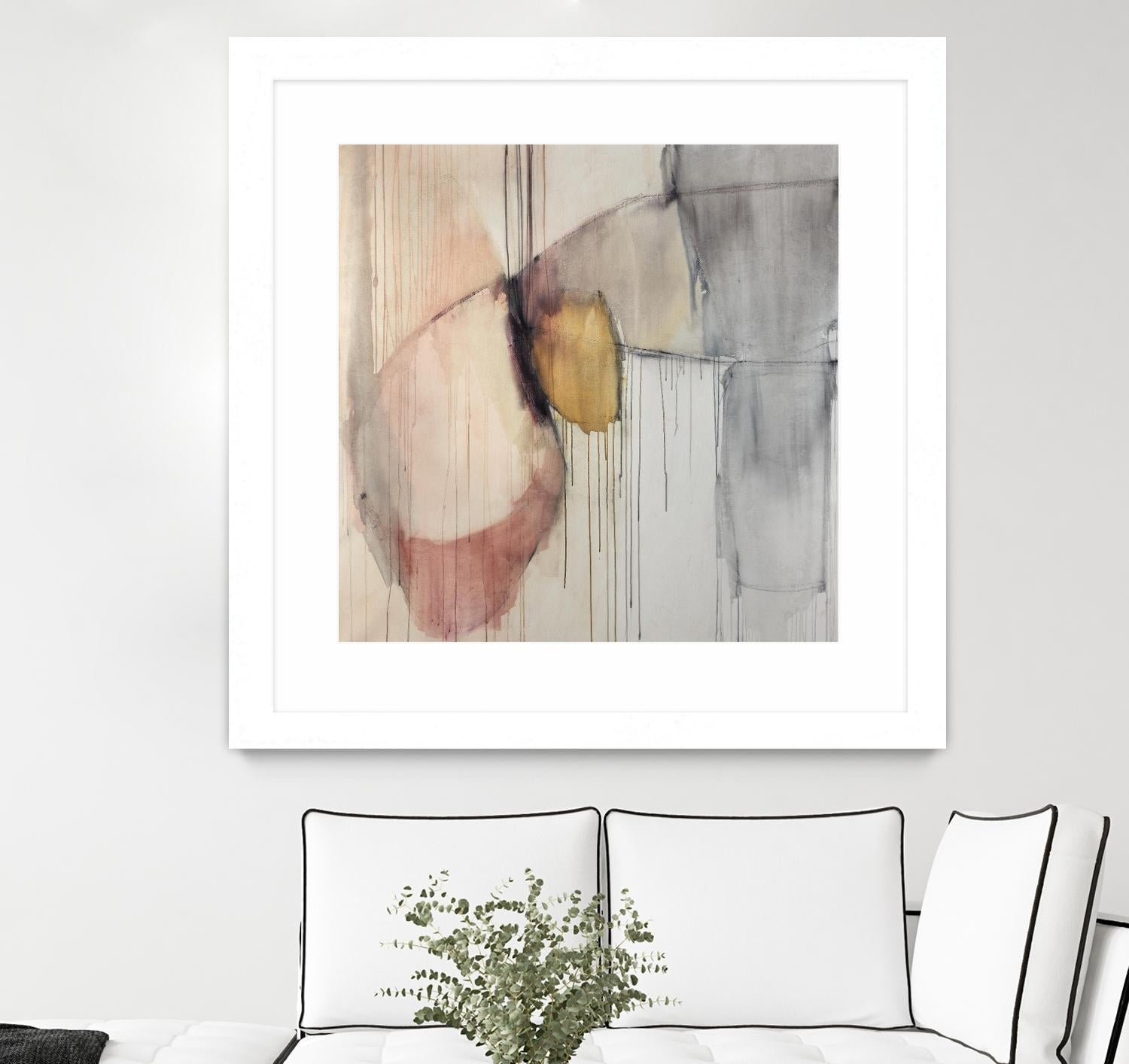 Trapped Silence by Daleno Art on GIANT ART - beige abstract abstrait
