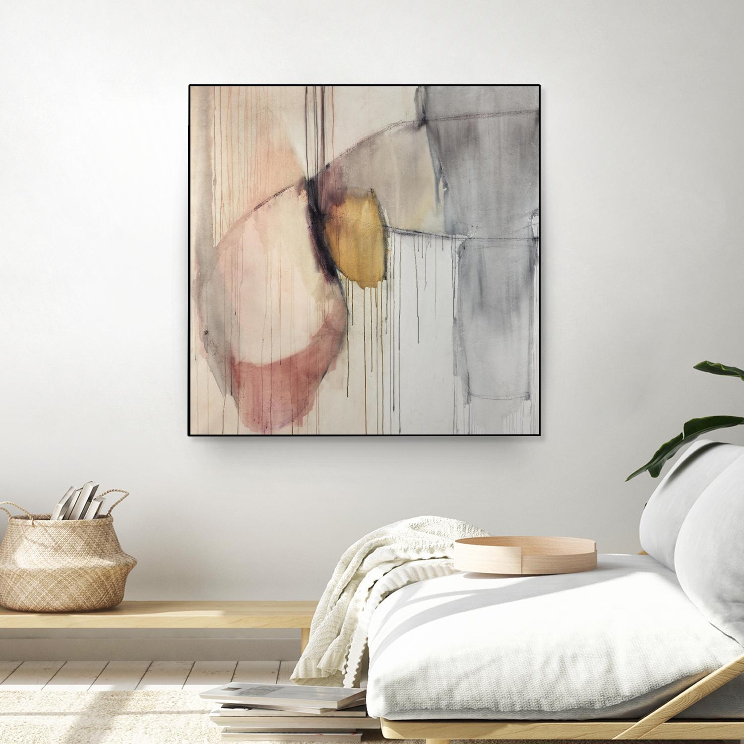 Trapped Silence by Daleno Art on GIANT ART - beige abstract abstrait