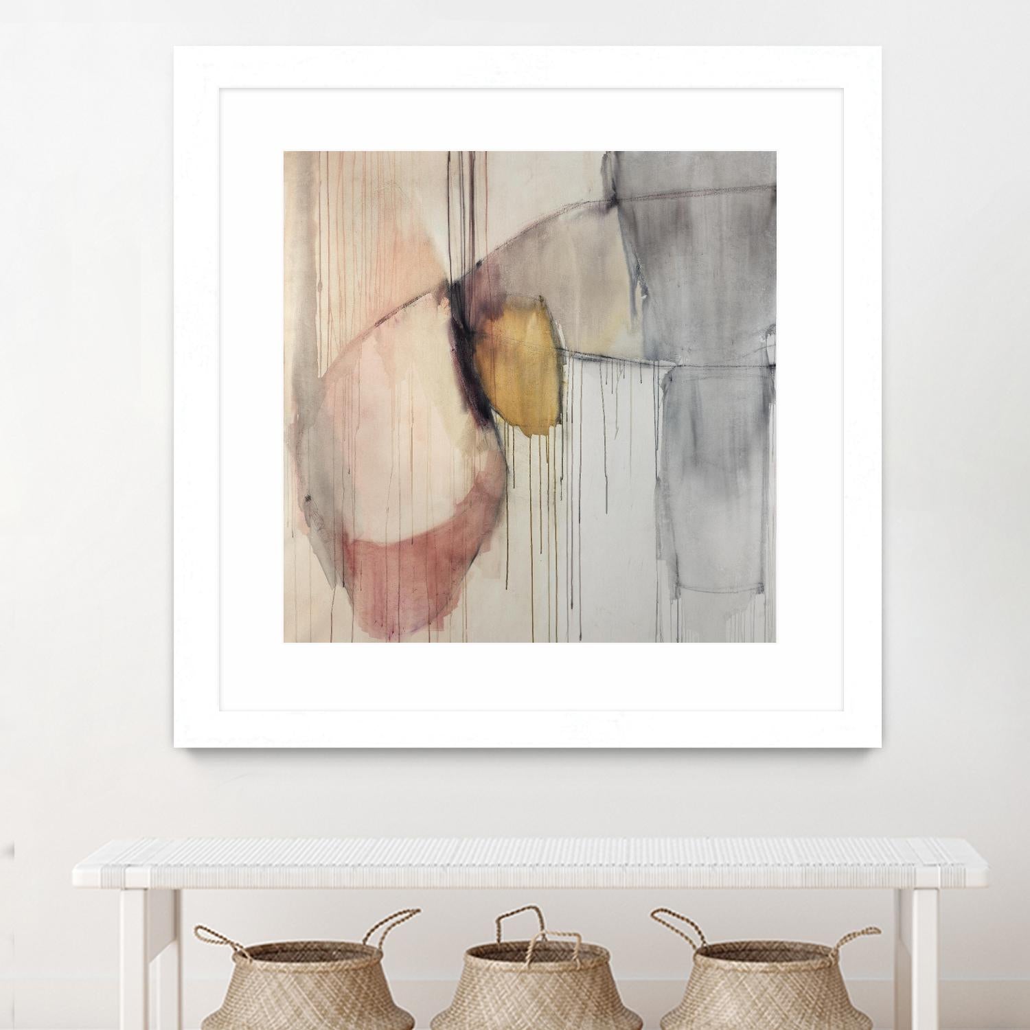 Trapped Silence by Daleno Art on GIANT ART - beige abstract abstrait