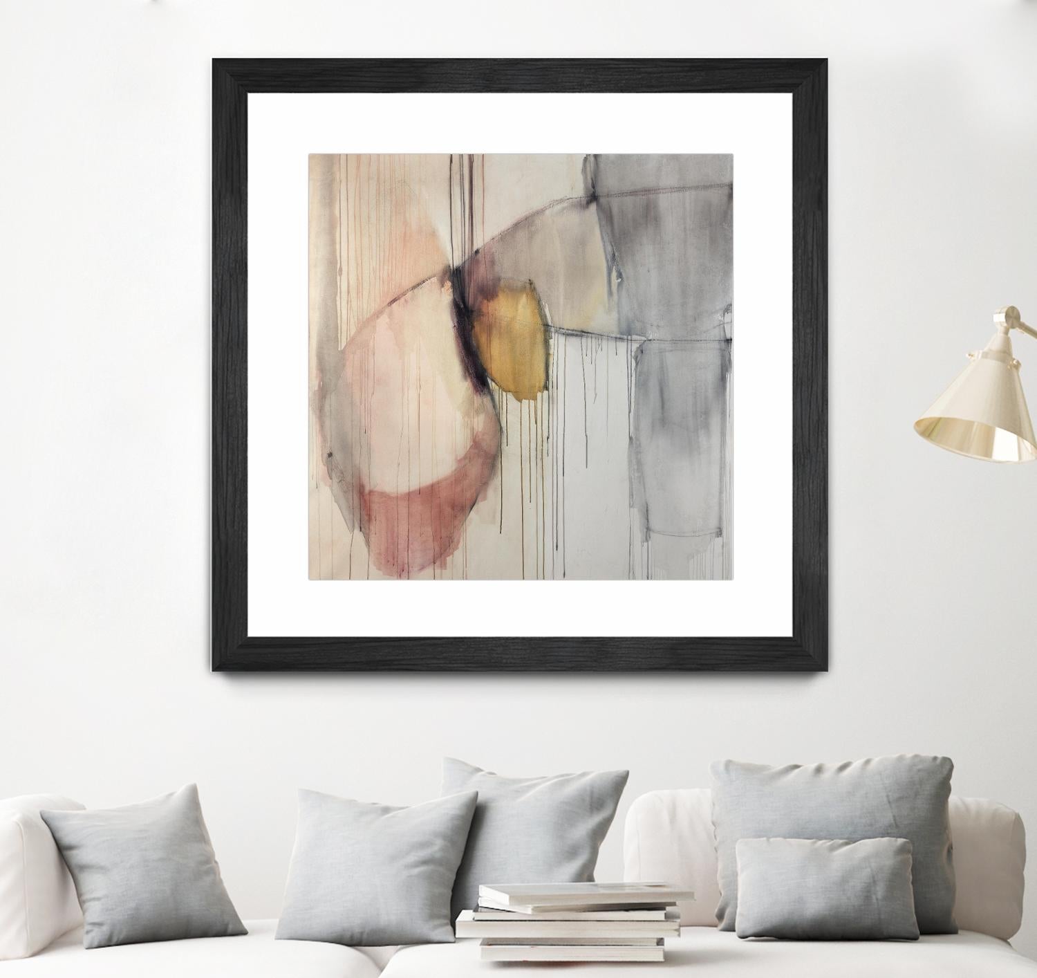 Trapped Silence by Daleno Art on GIANT ART - beige abstract abstrait