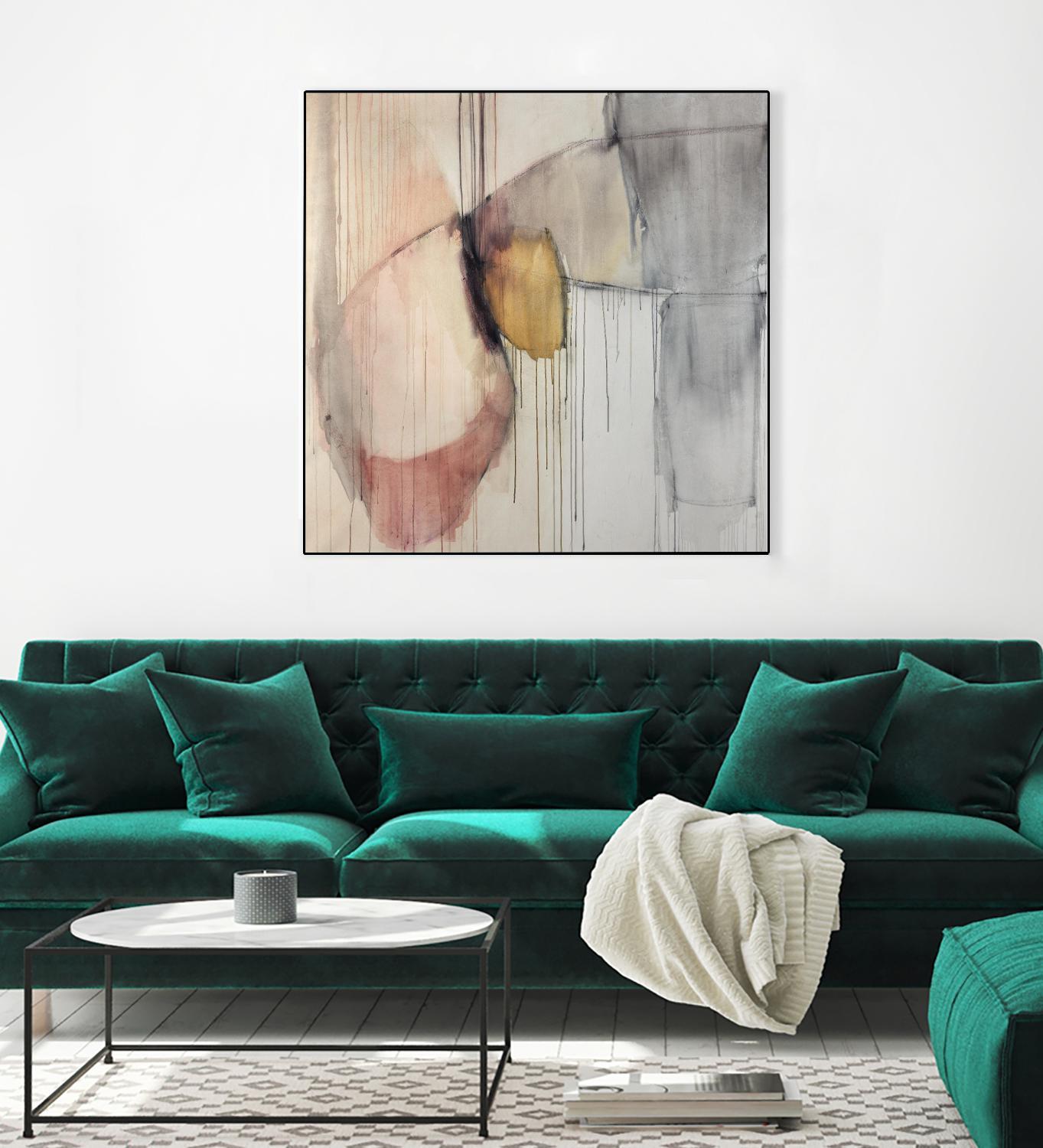 Trapped Silence by Daleno Art on GIANT ART - beige abstract abstrait