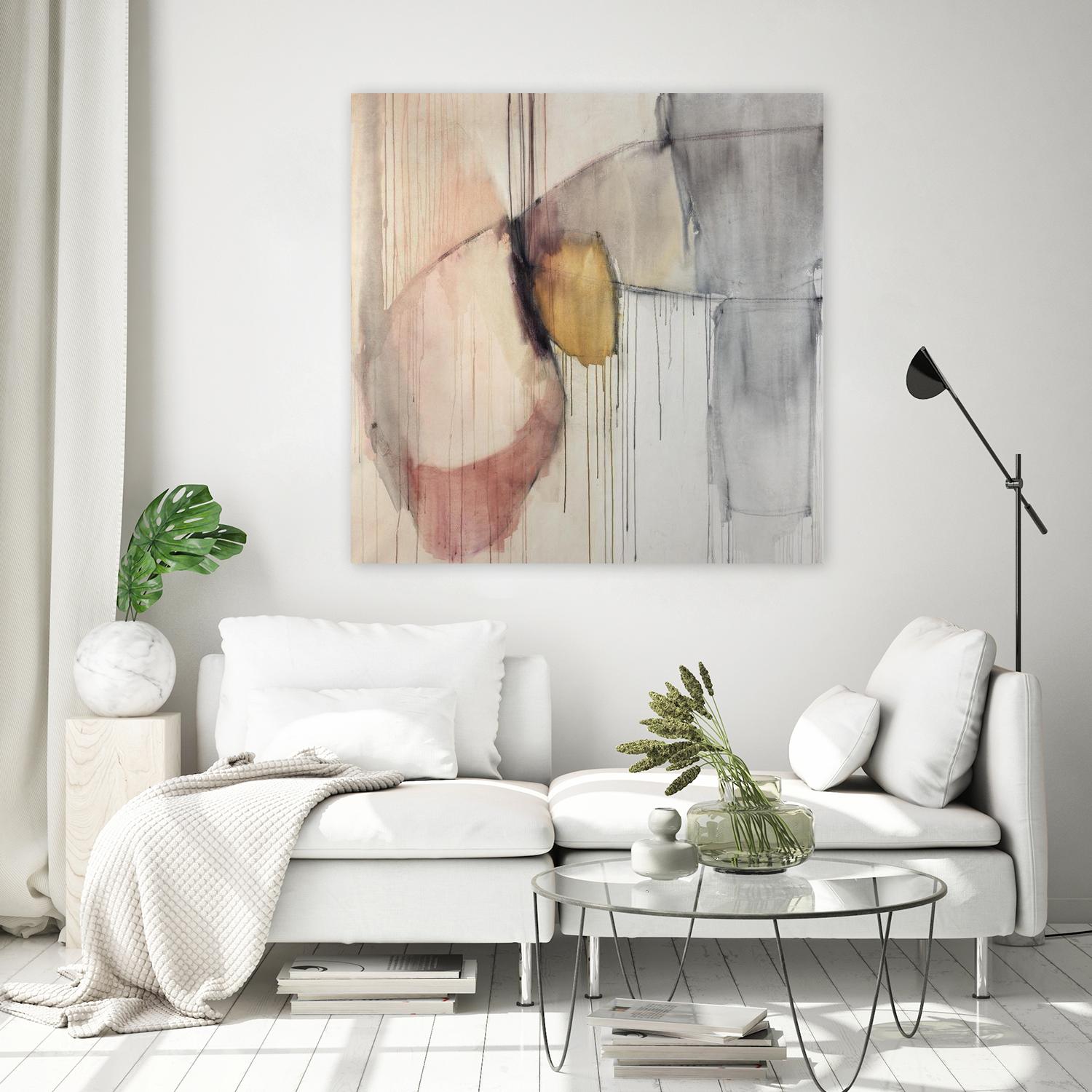 Trapped Silence by Daleno Art on GIANT ART - beige abstract abstrait