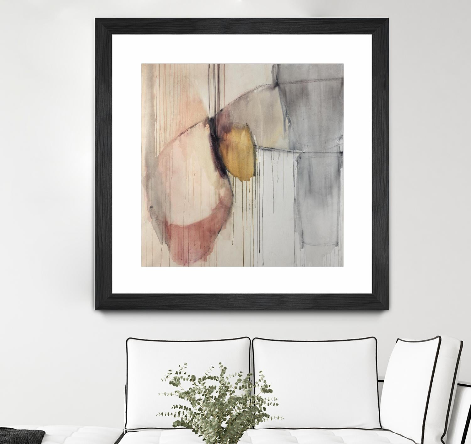 Trapped Silence by Daleno Art on GIANT ART - beige abstract abstrait