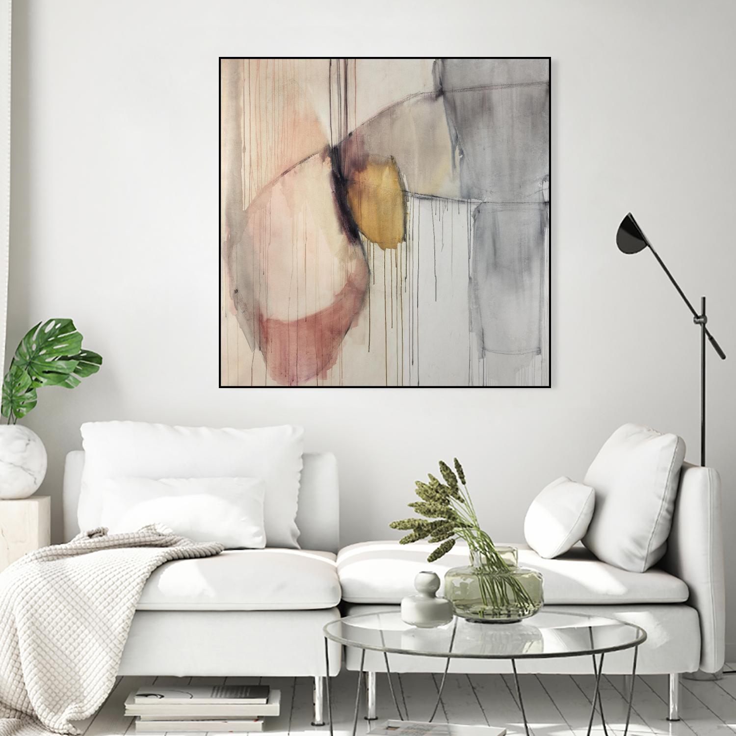 Trapped Silence by Daleno Art on GIANT ART - beige abstract abstrait